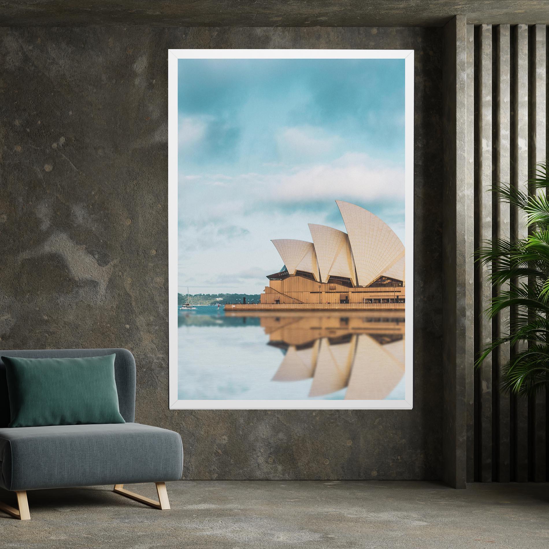 Vászonkép Sydney Water mockup 7