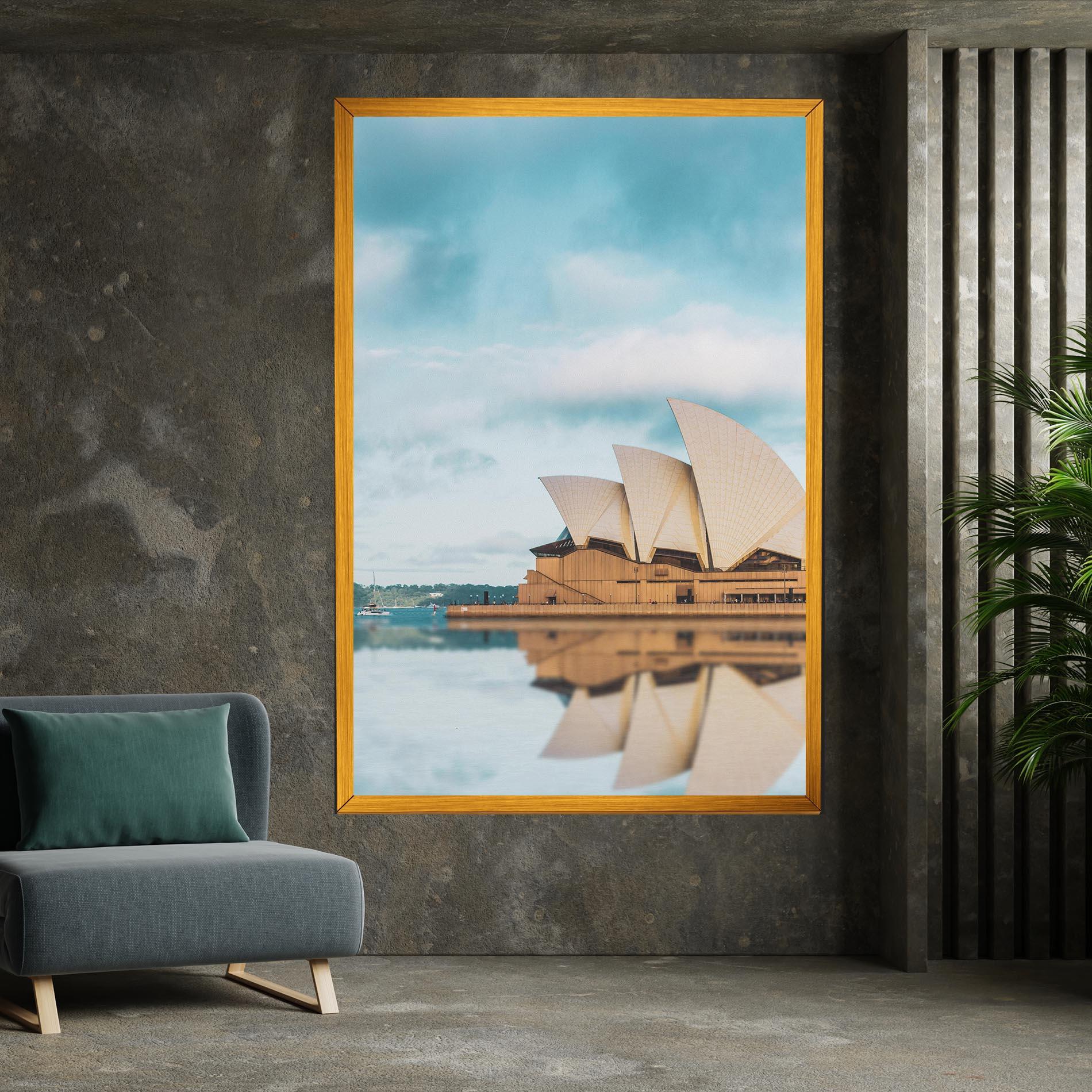 Vászonkép Sydney Water mockup 7
