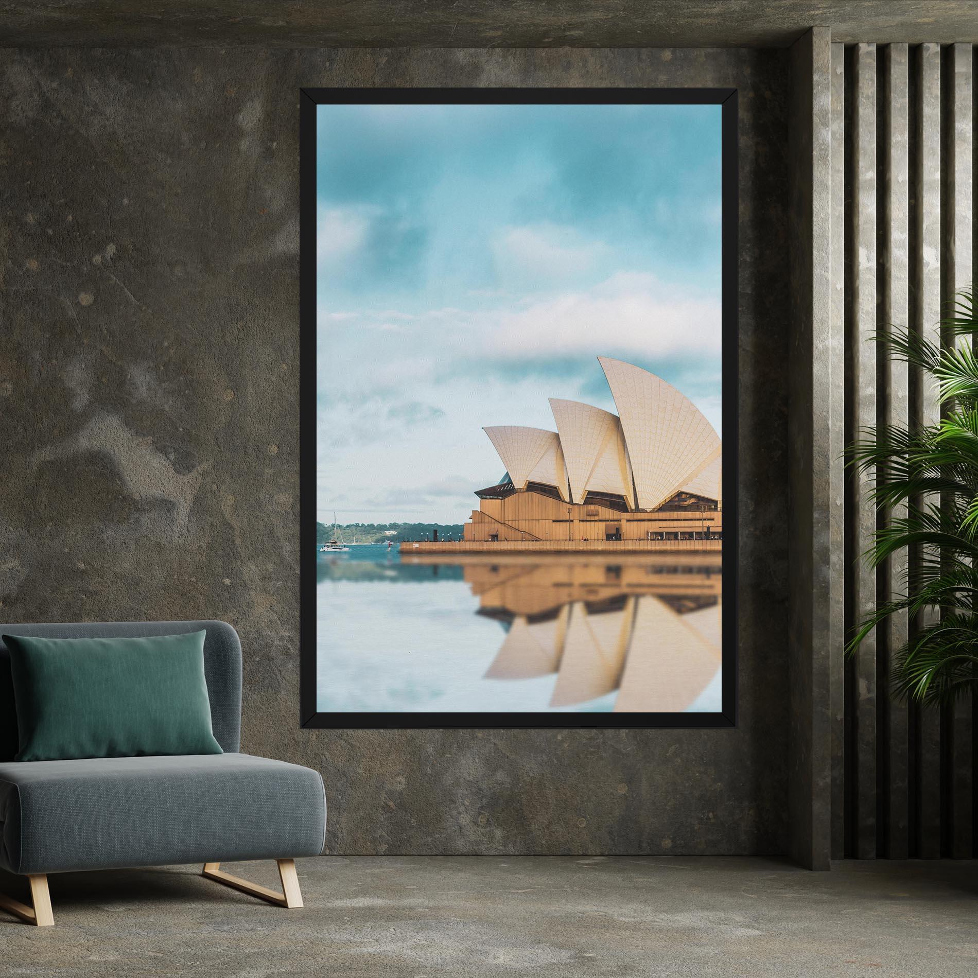 Vászonkép Sydney Water mockup 7