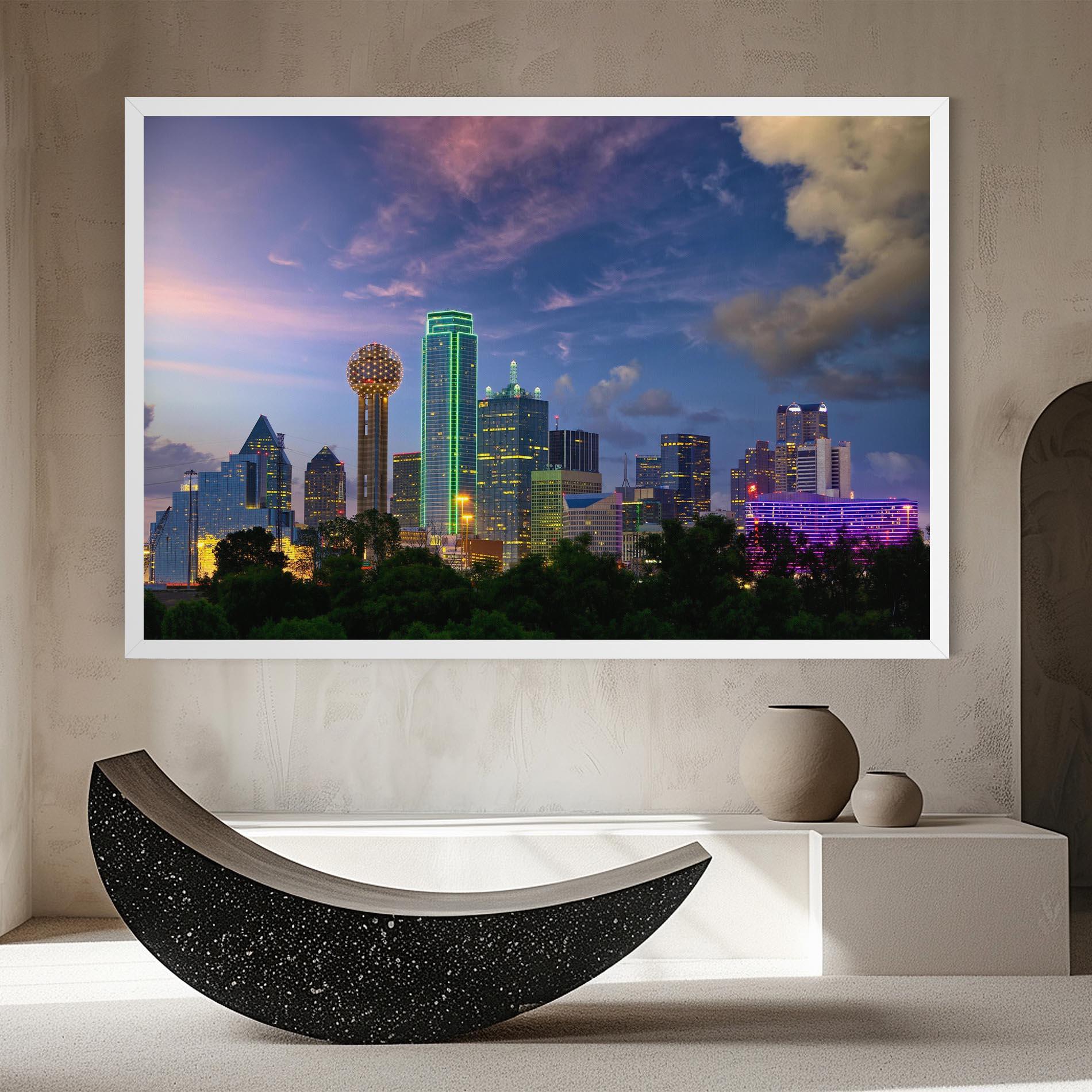 Vászonkép Dallas Dusk mockup 8