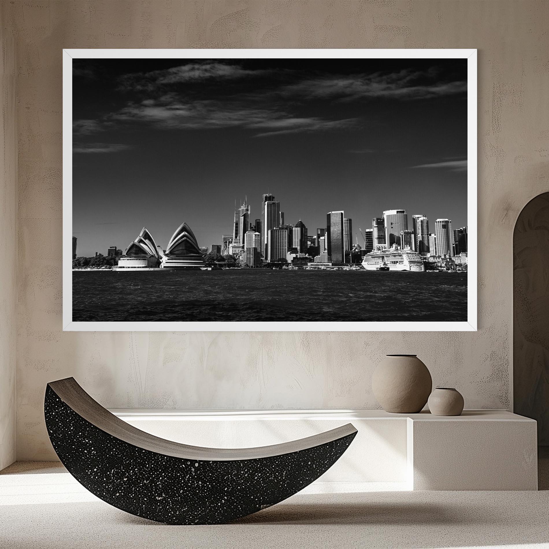 Vászonkép Grey Sidnew mockup 8