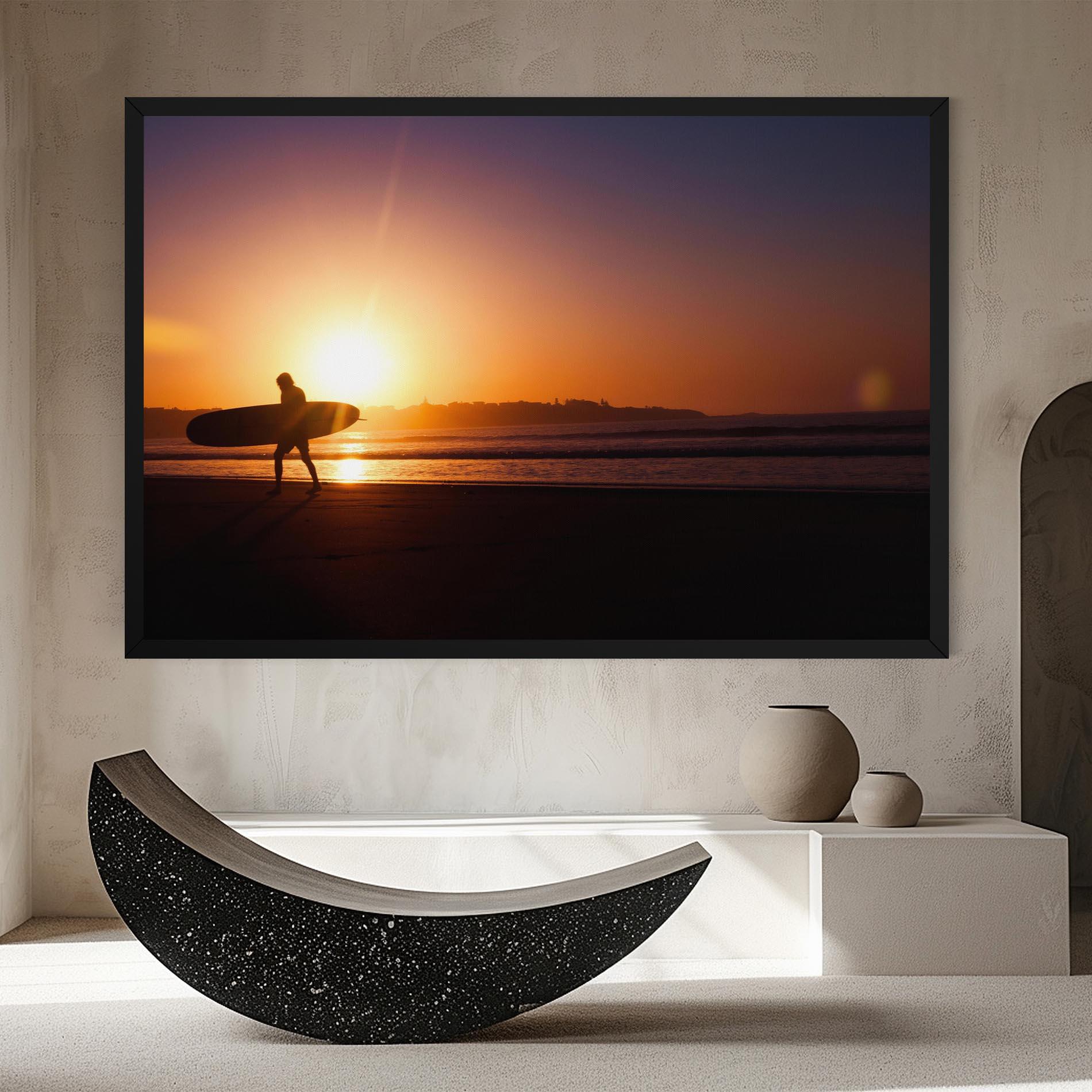 Vászonkép Australian Sunset mockup 8