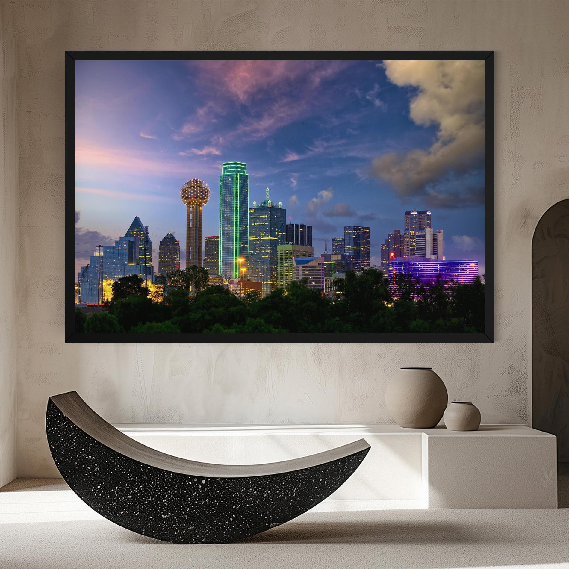 Vászonkép Dallas Dusk mockup 8