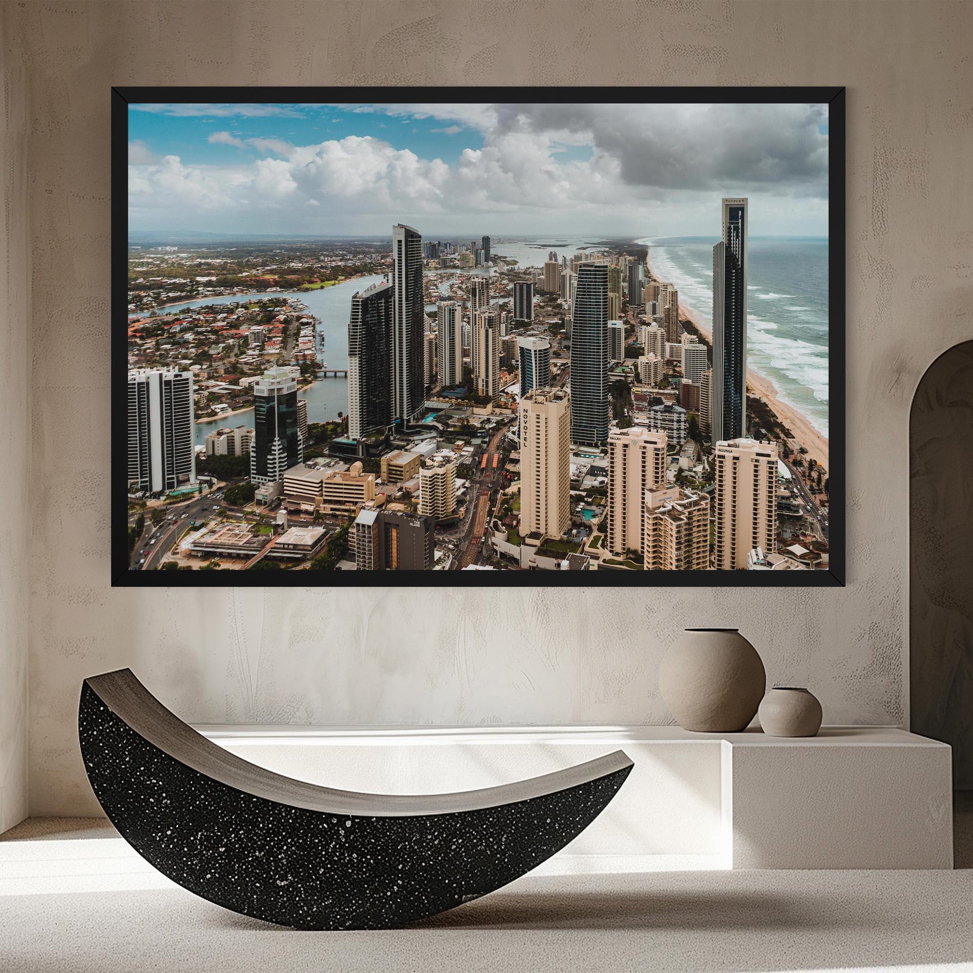 Vászonkép Gold Coast mockup 8