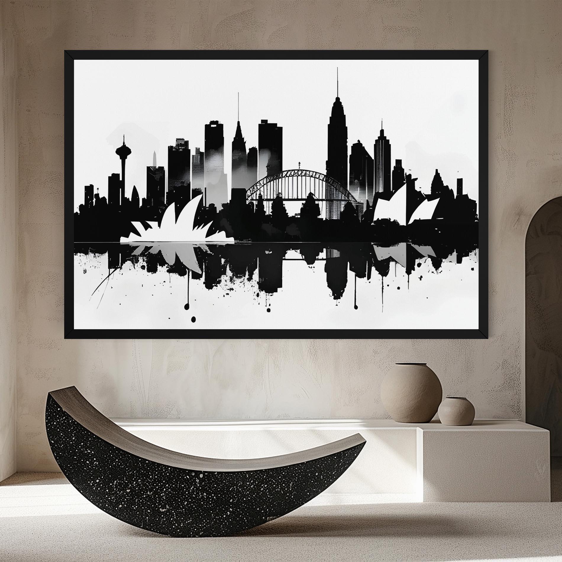 Vászonkép Opera House Art mockup 8