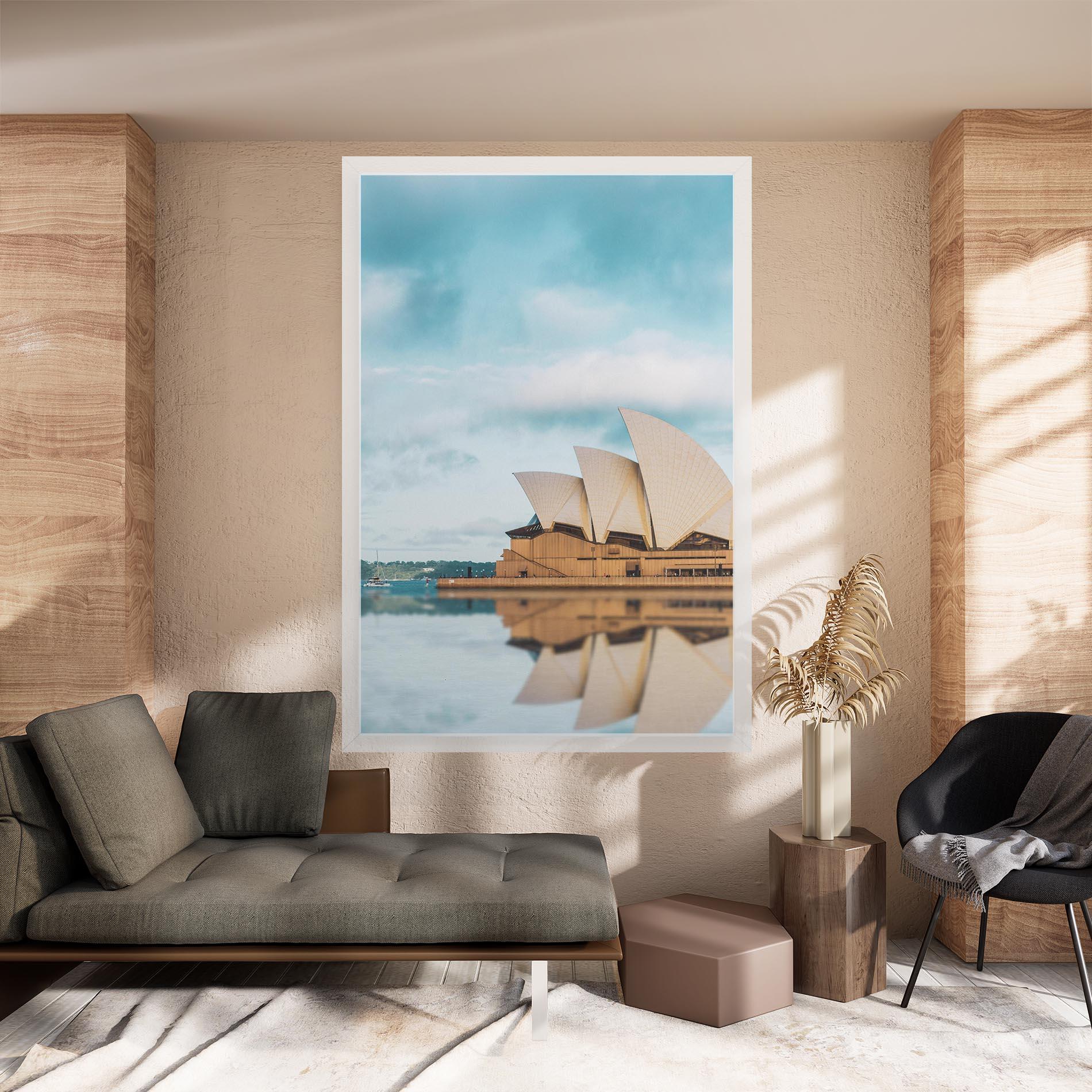 Vászonkép Sydney Water mockup 8