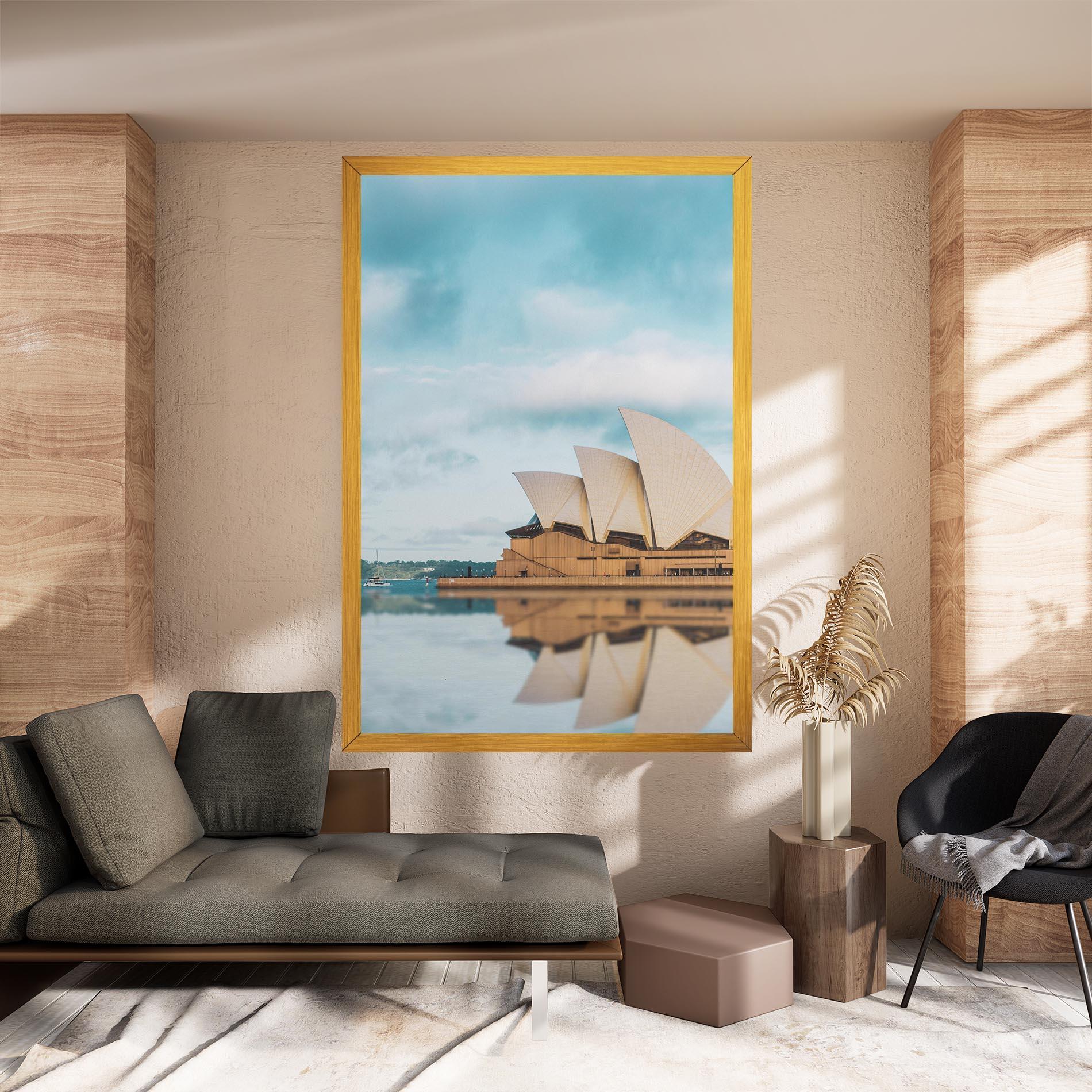 Vászonkép Sydney Water mockup 8