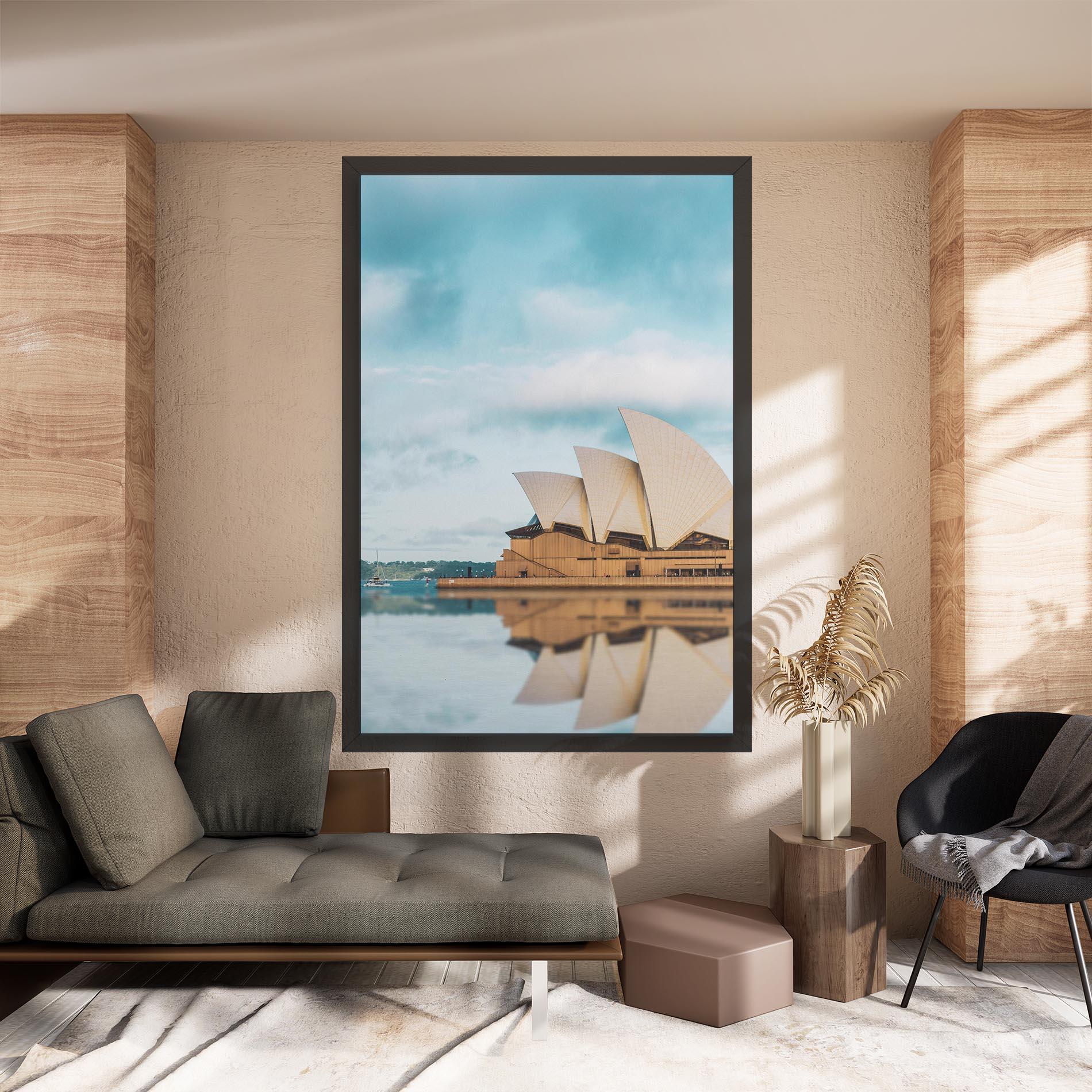 Vászonkép Sydney Water mockup 8