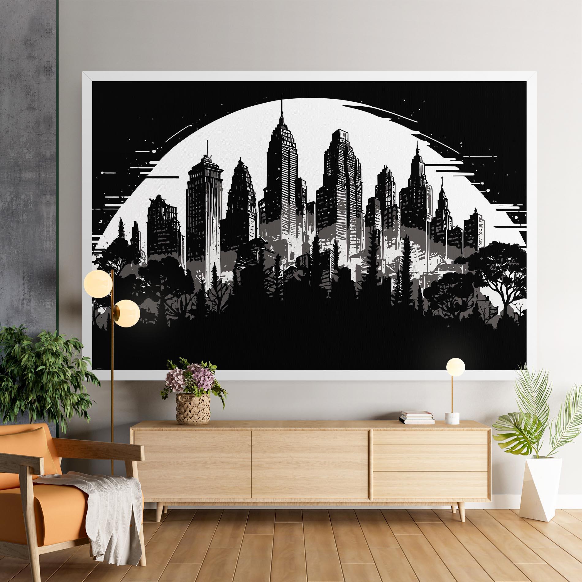 Vászonkép Australia Moon mockup 9