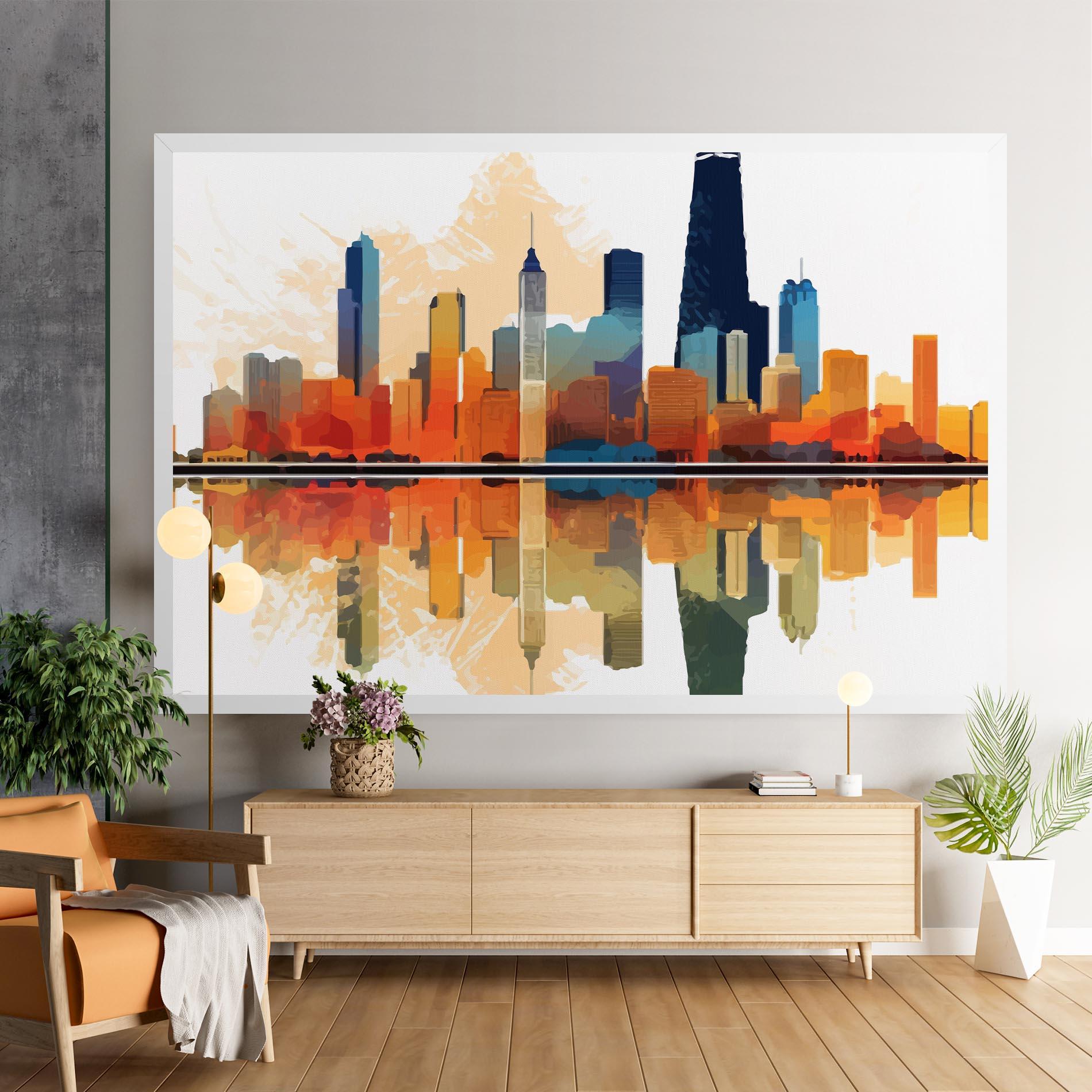 Vászonkép Australian River mockup 9