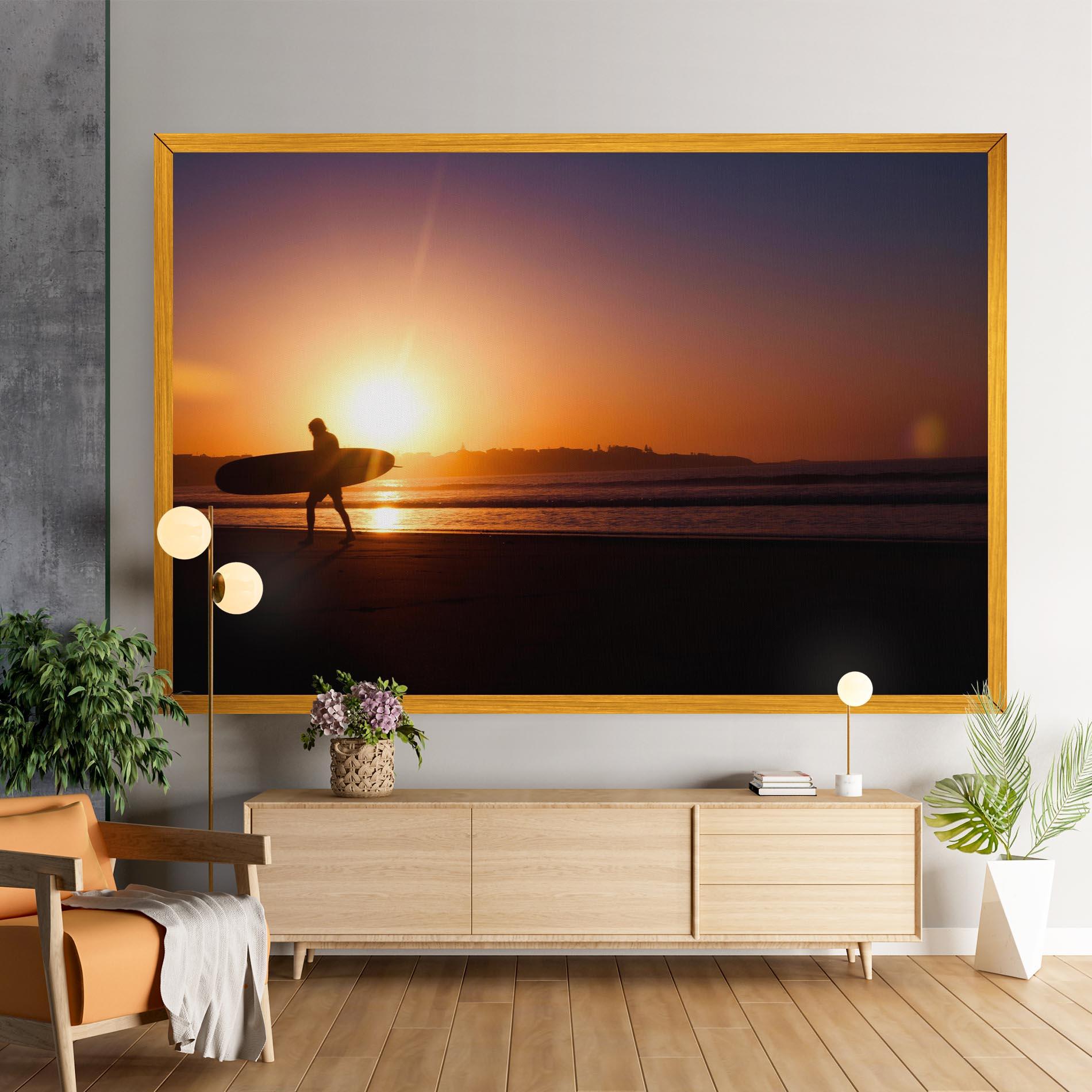 Vászonkép Australian Sunset mockup 9