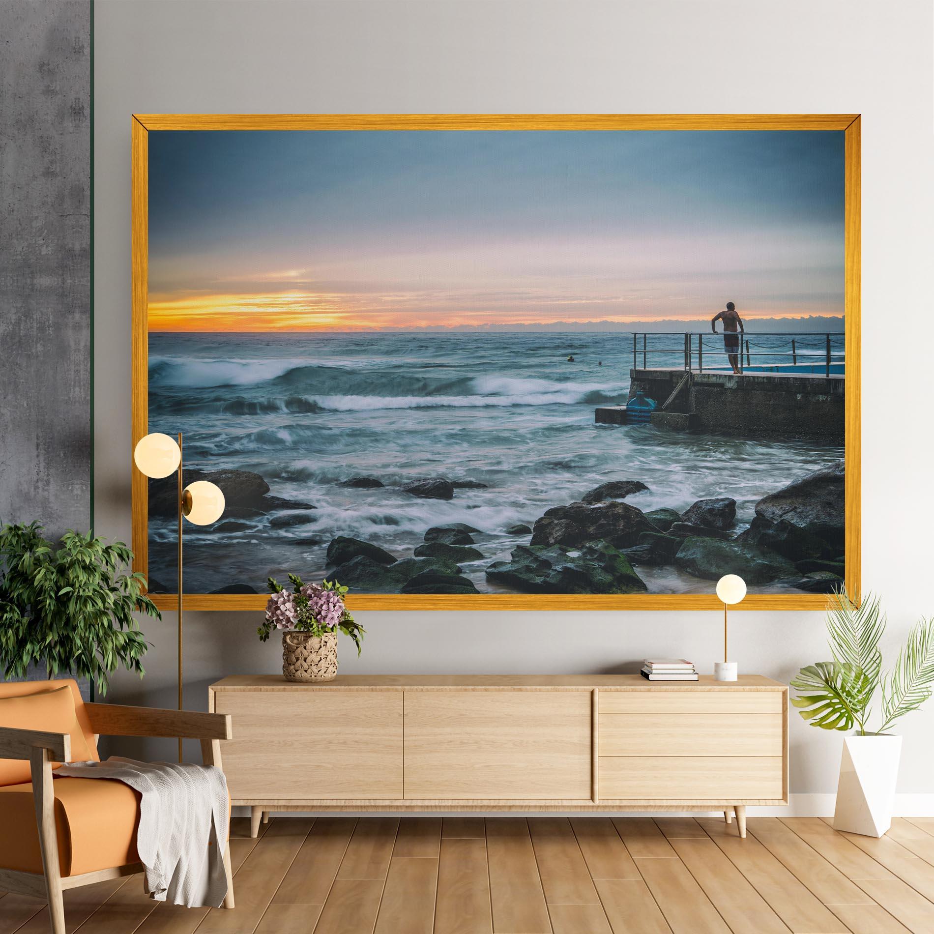 Vászonkép Bondi Beach Sunset mockup 9