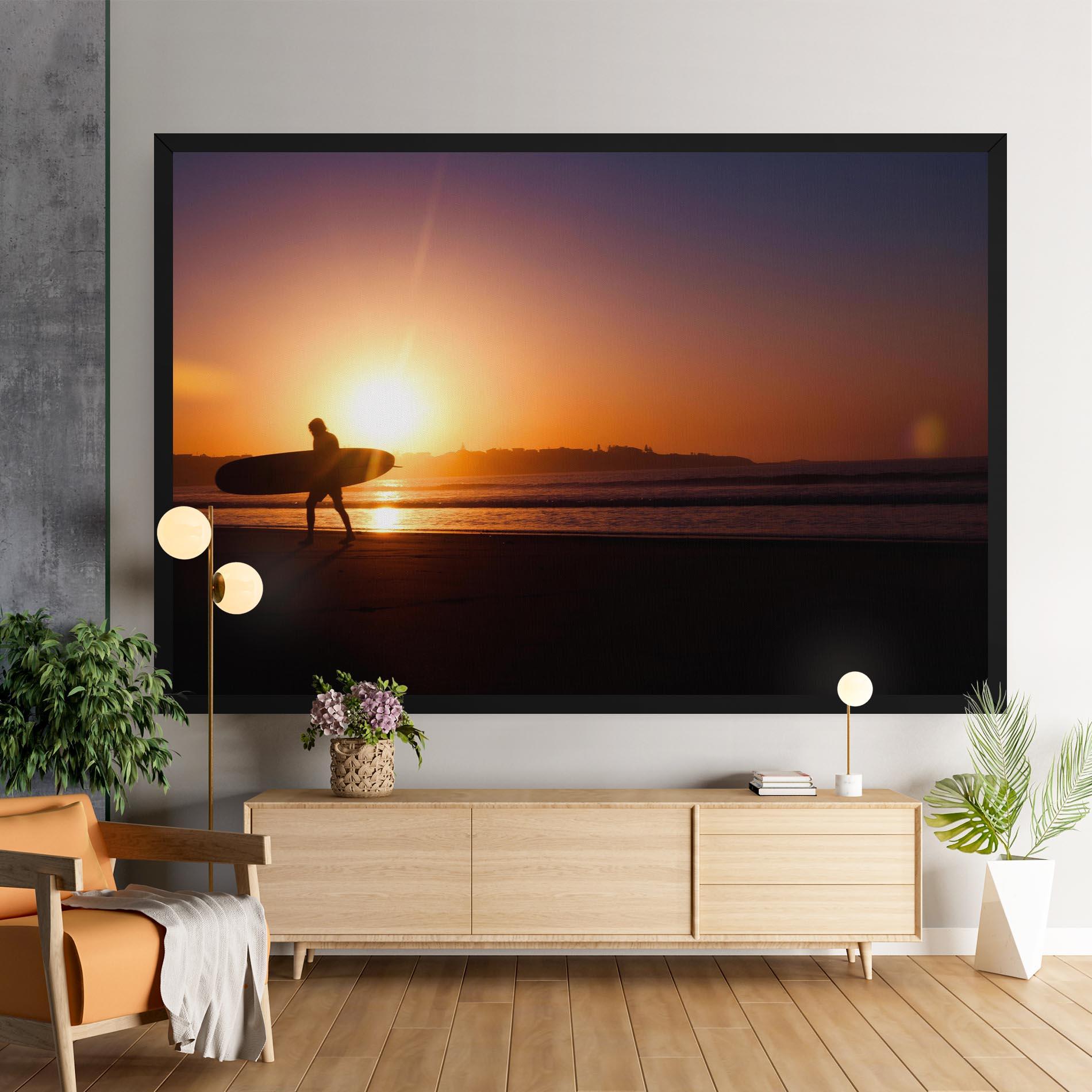 Vászonkép Australian Sunset mockup 9