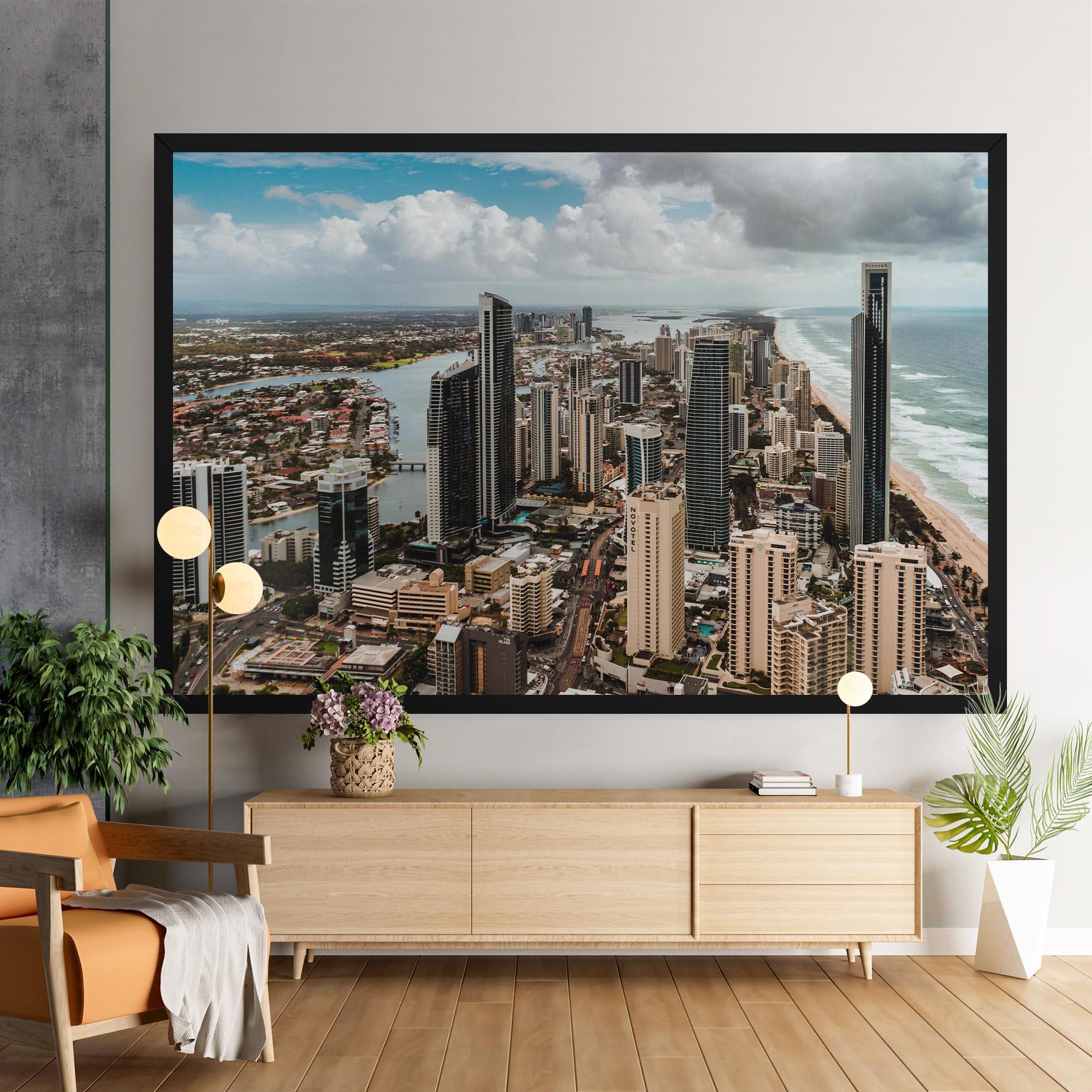 Vászonkép Gold Coast mockup 9