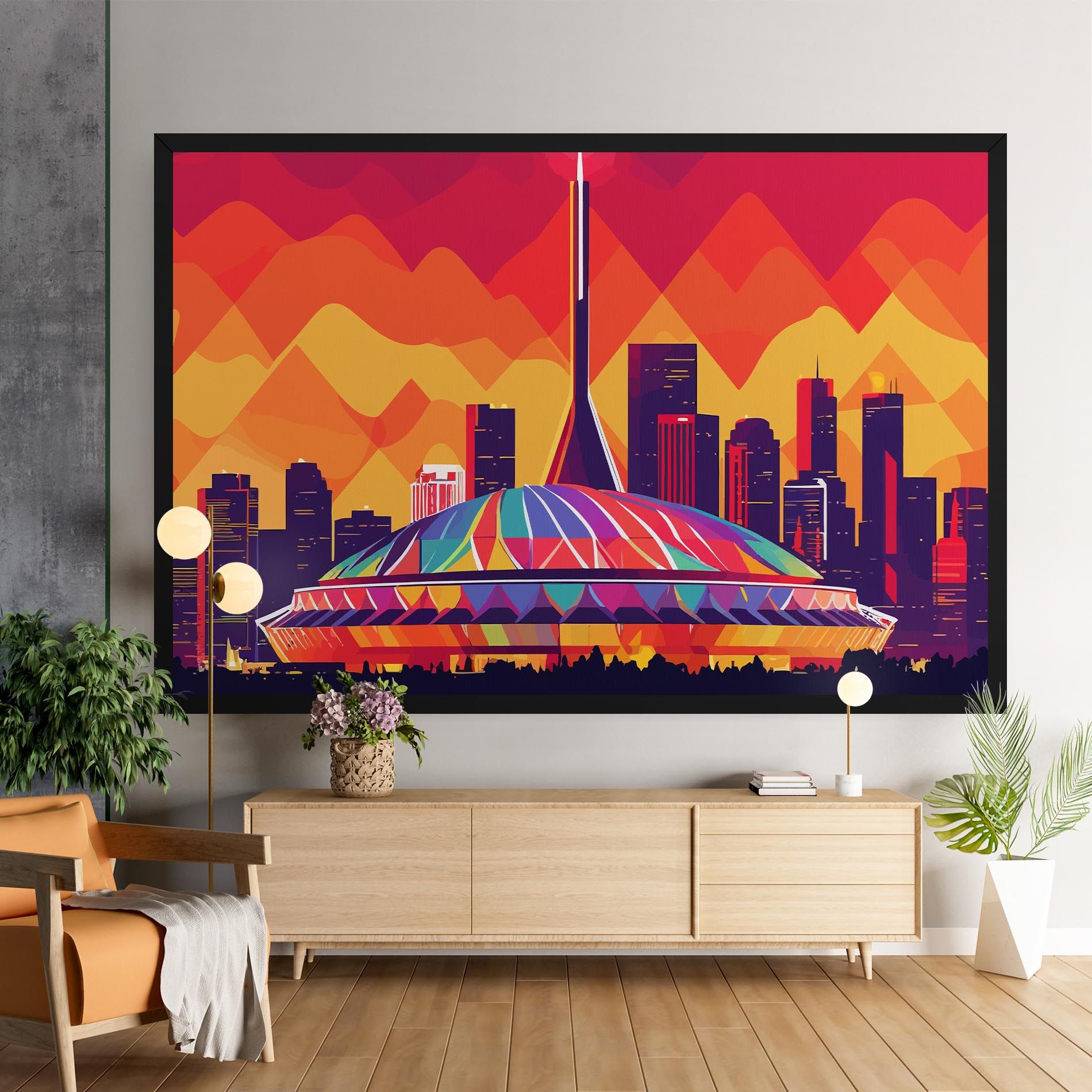 Olympic Stadium mockup 9