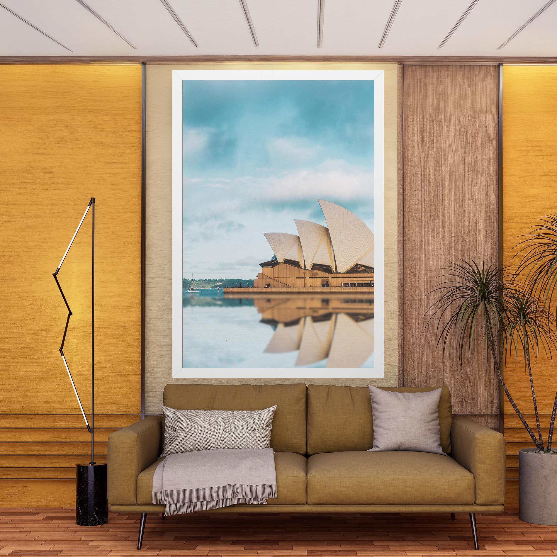 Vászonkép Sydney Water mockup 9