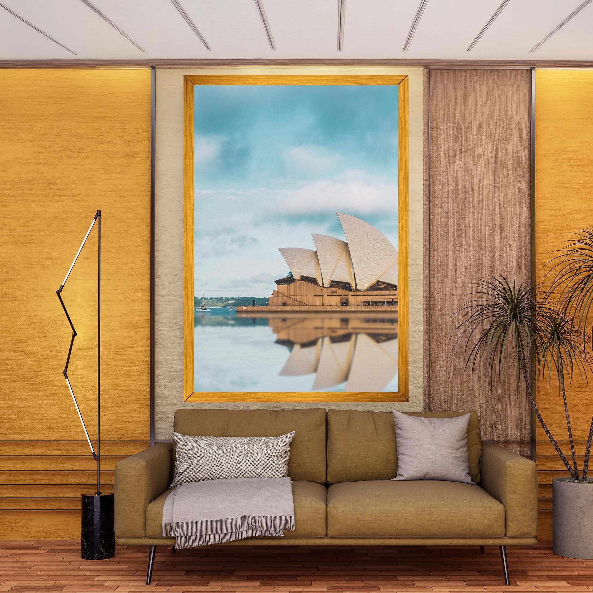 Vászonkép Sydney Water mockup 9
