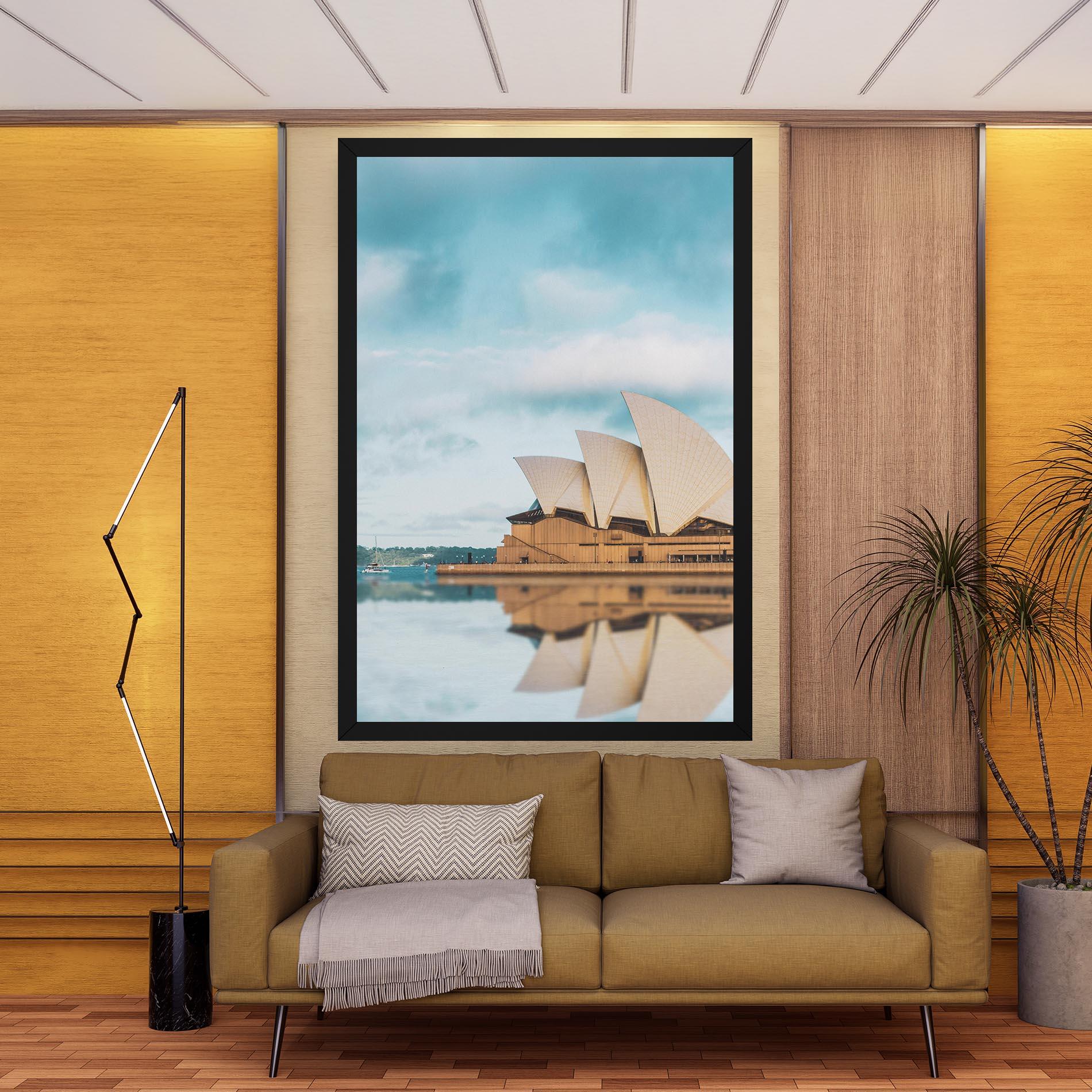 Vászonkép Sydney Water mockup 9