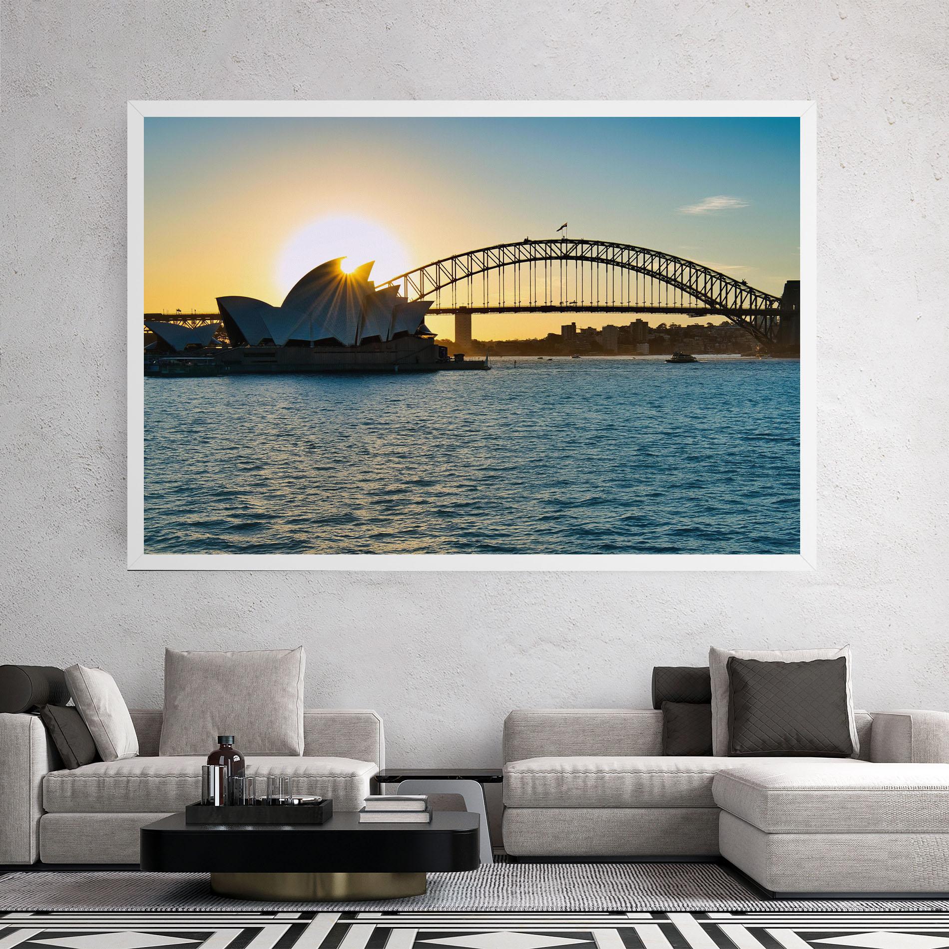 Vászonkép Sunrise Sydney mockup 2
