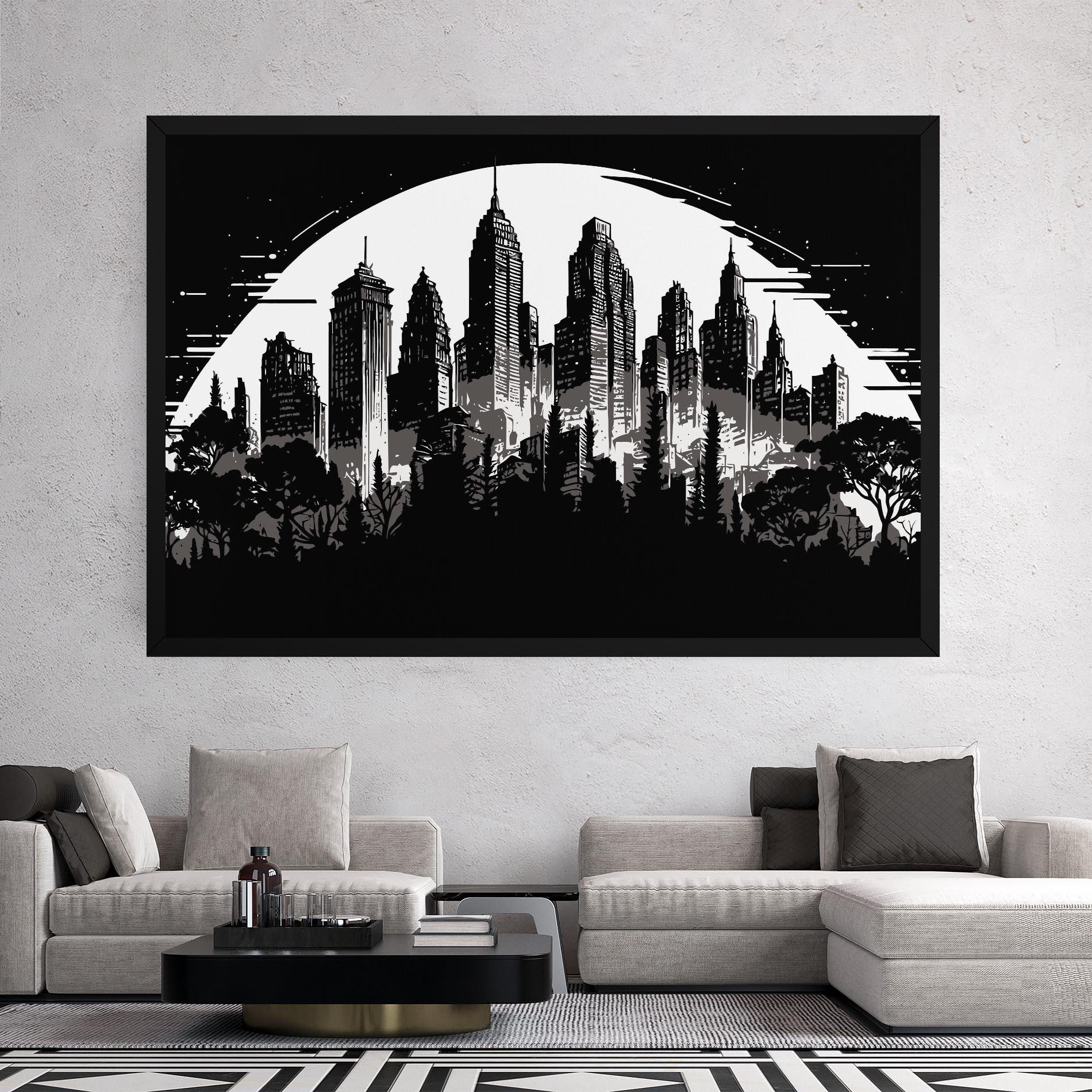 Vászonkép Australia Moon mockup 2