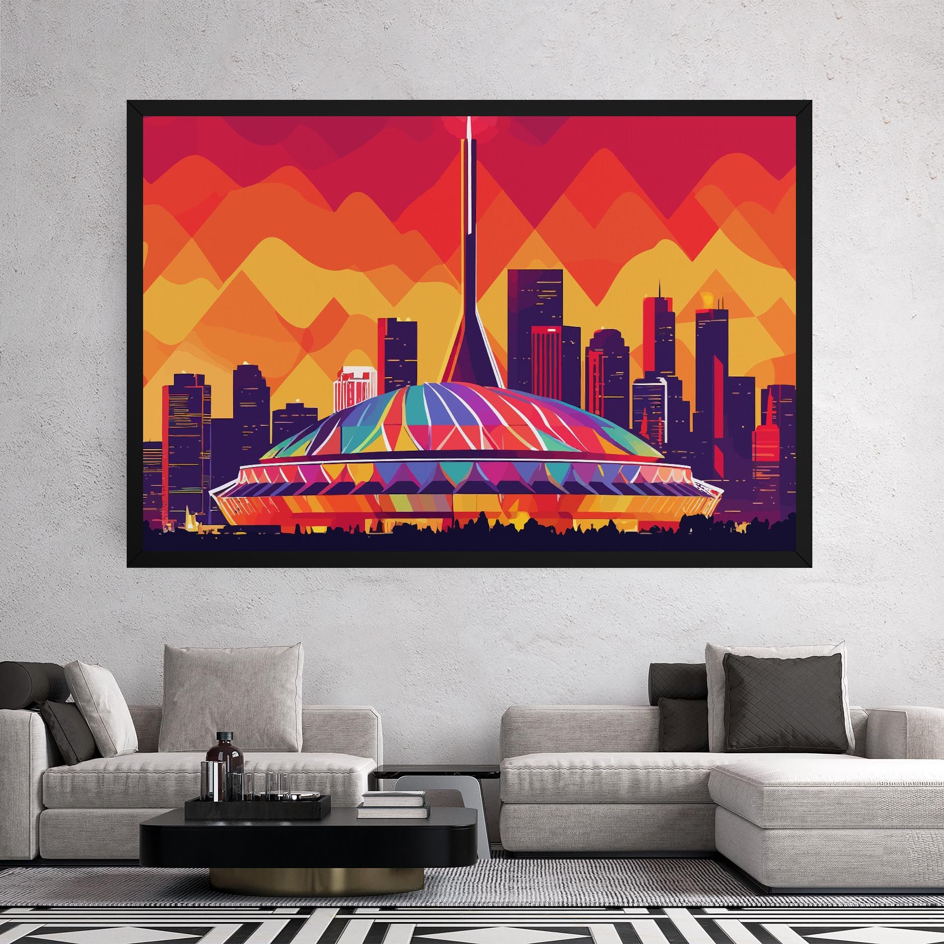 Olympic Stadium mockup 2