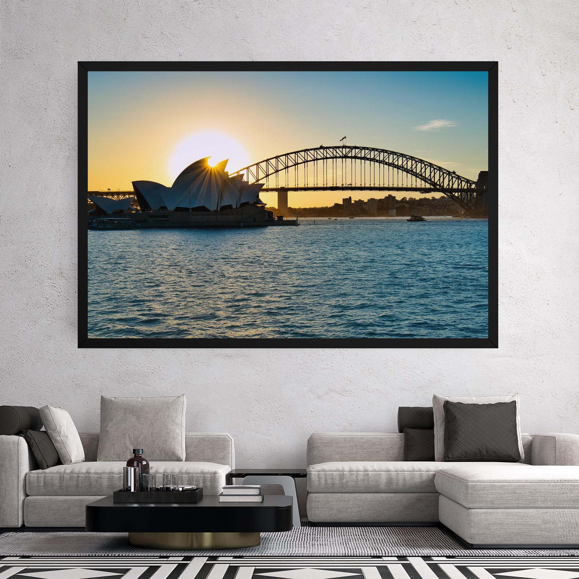 Vászonkép Sunrise Sydney mockup 2