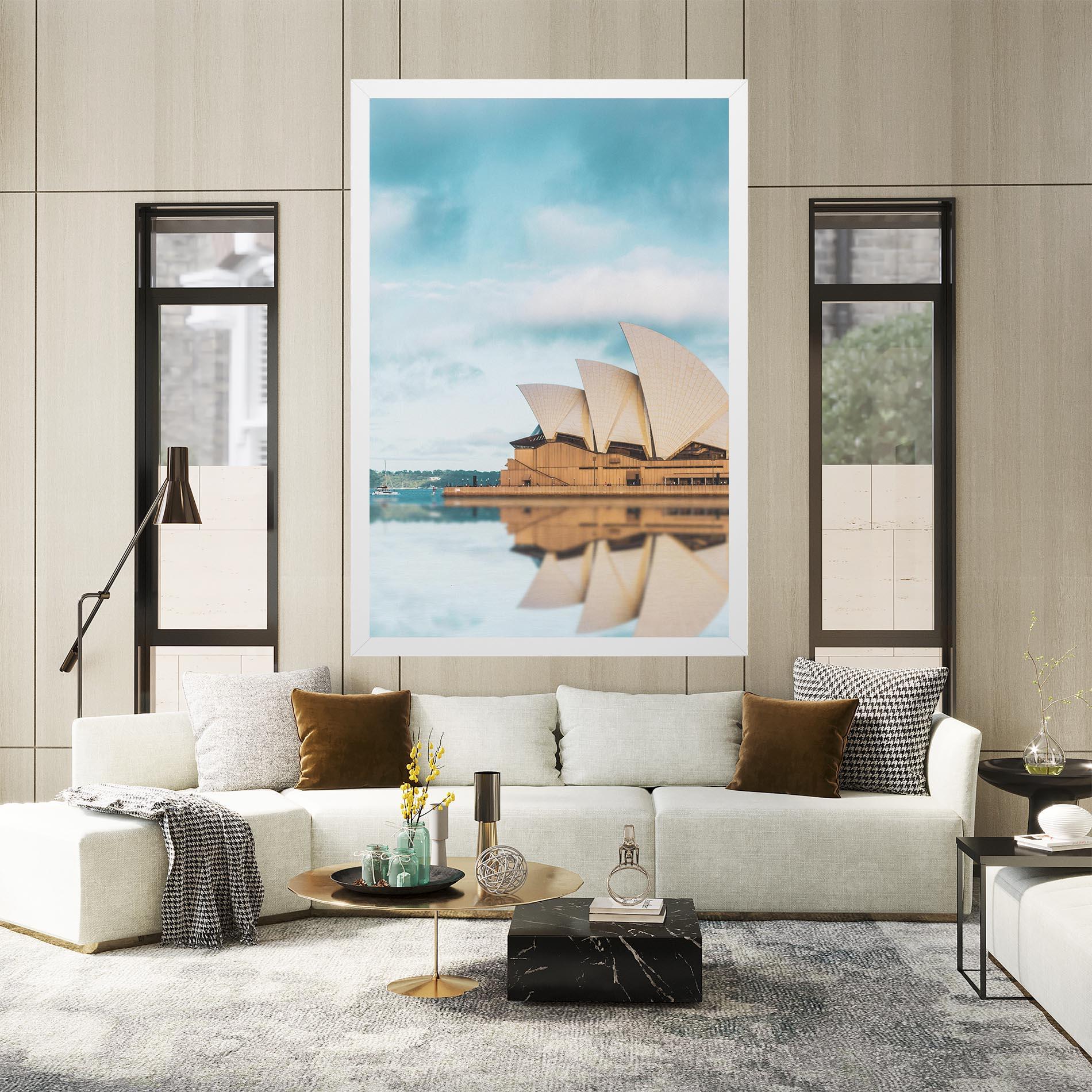 Vászonkép Sydney Water mockup 2