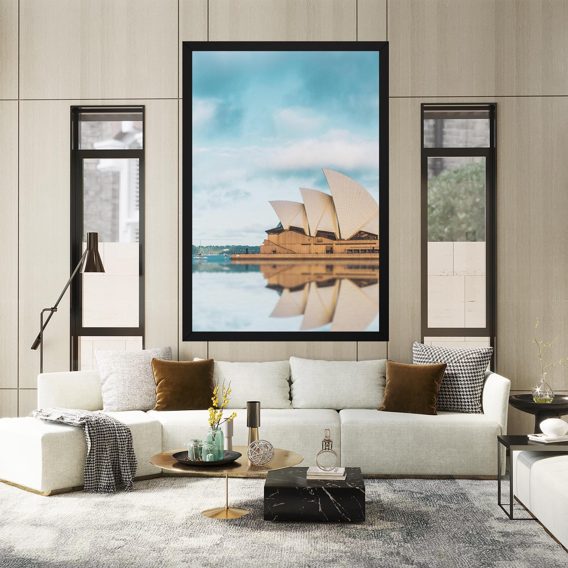 Vászonkép Sydney Water mockup 2