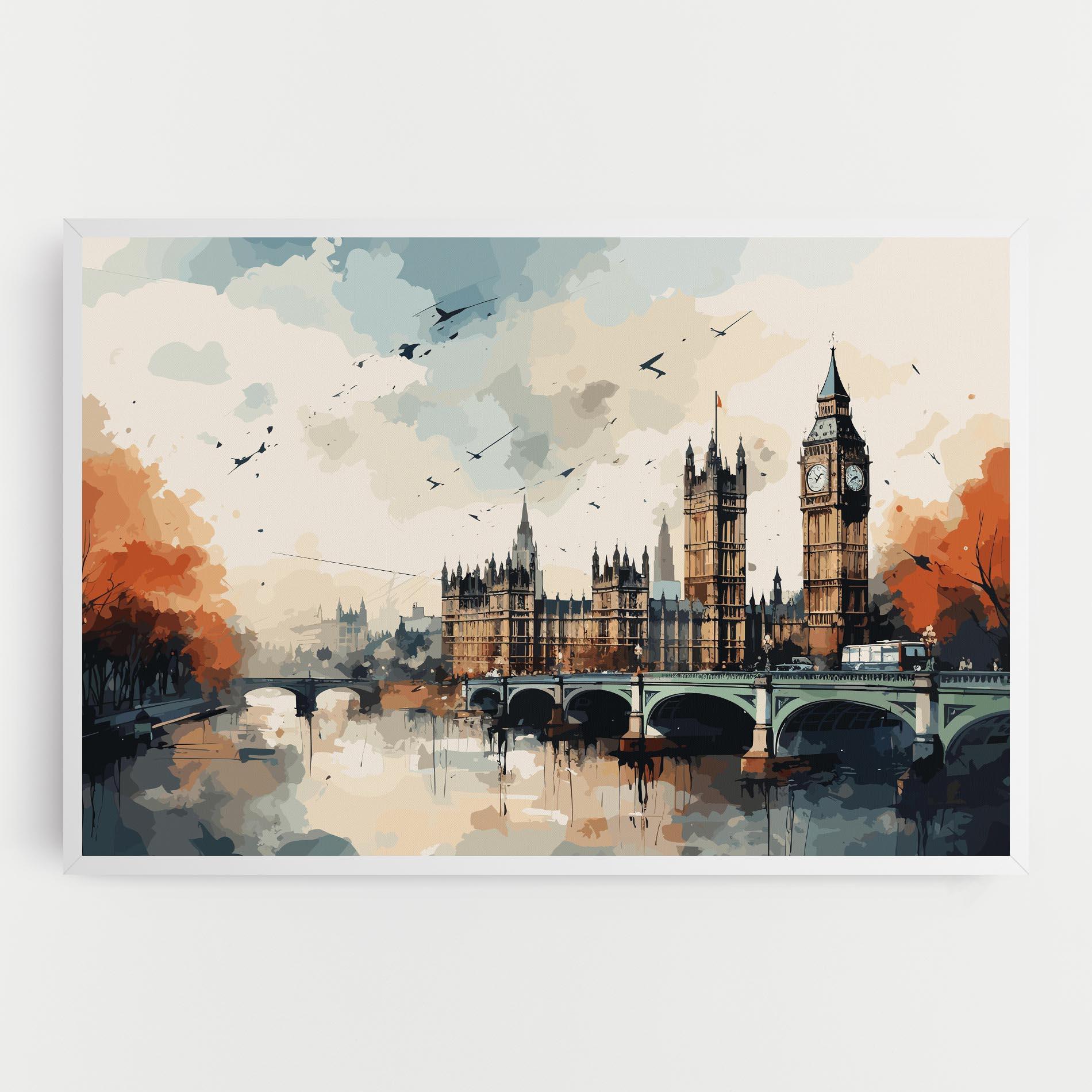Vászonkép England Art mockup 0