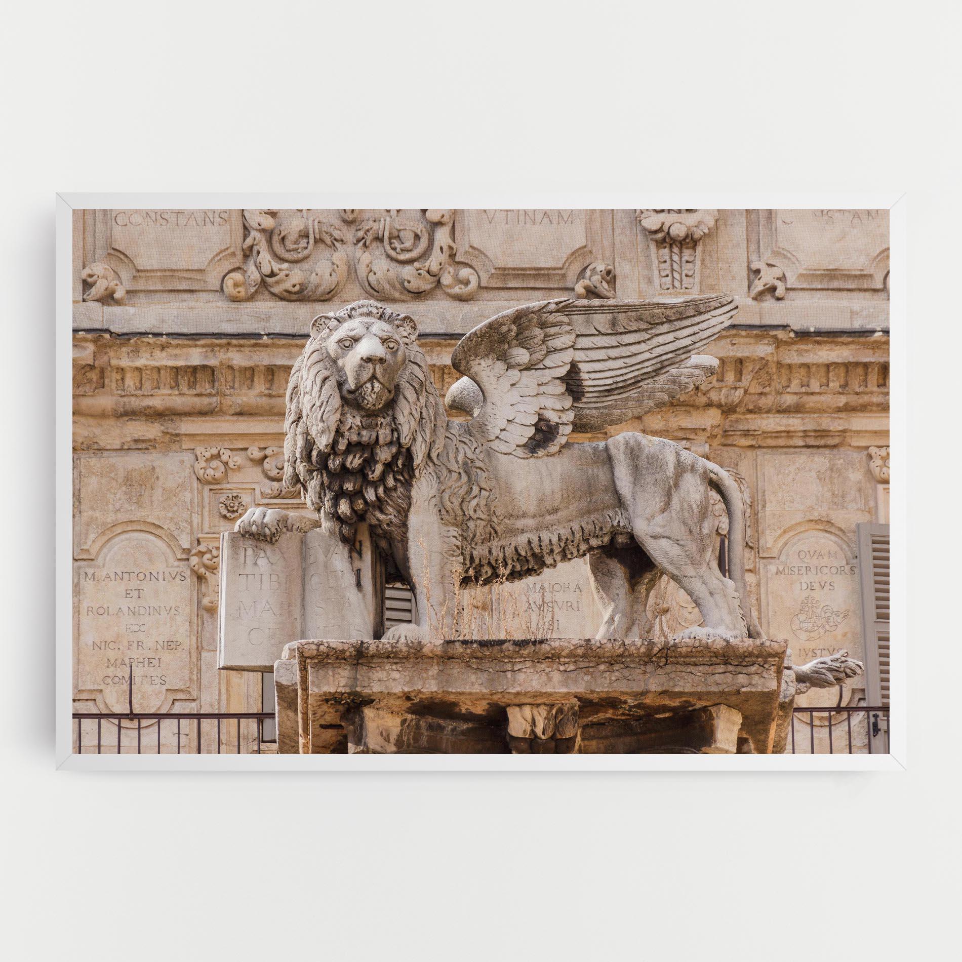 Vászonkép Verona Italy mockup 0