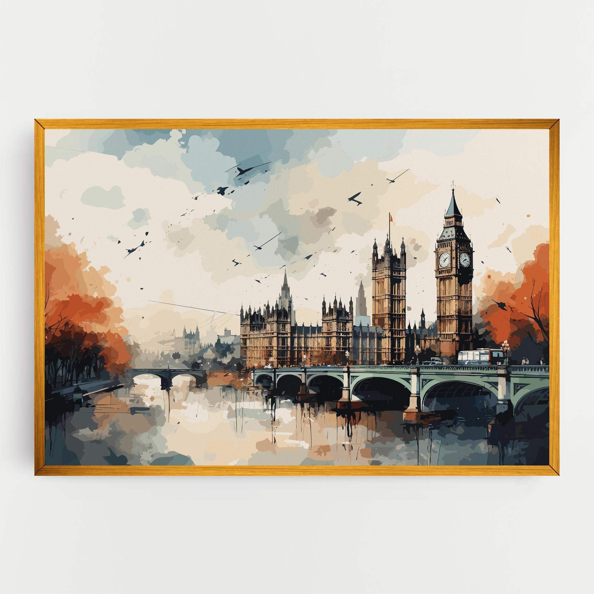 Vászonkép England Art mockup 0