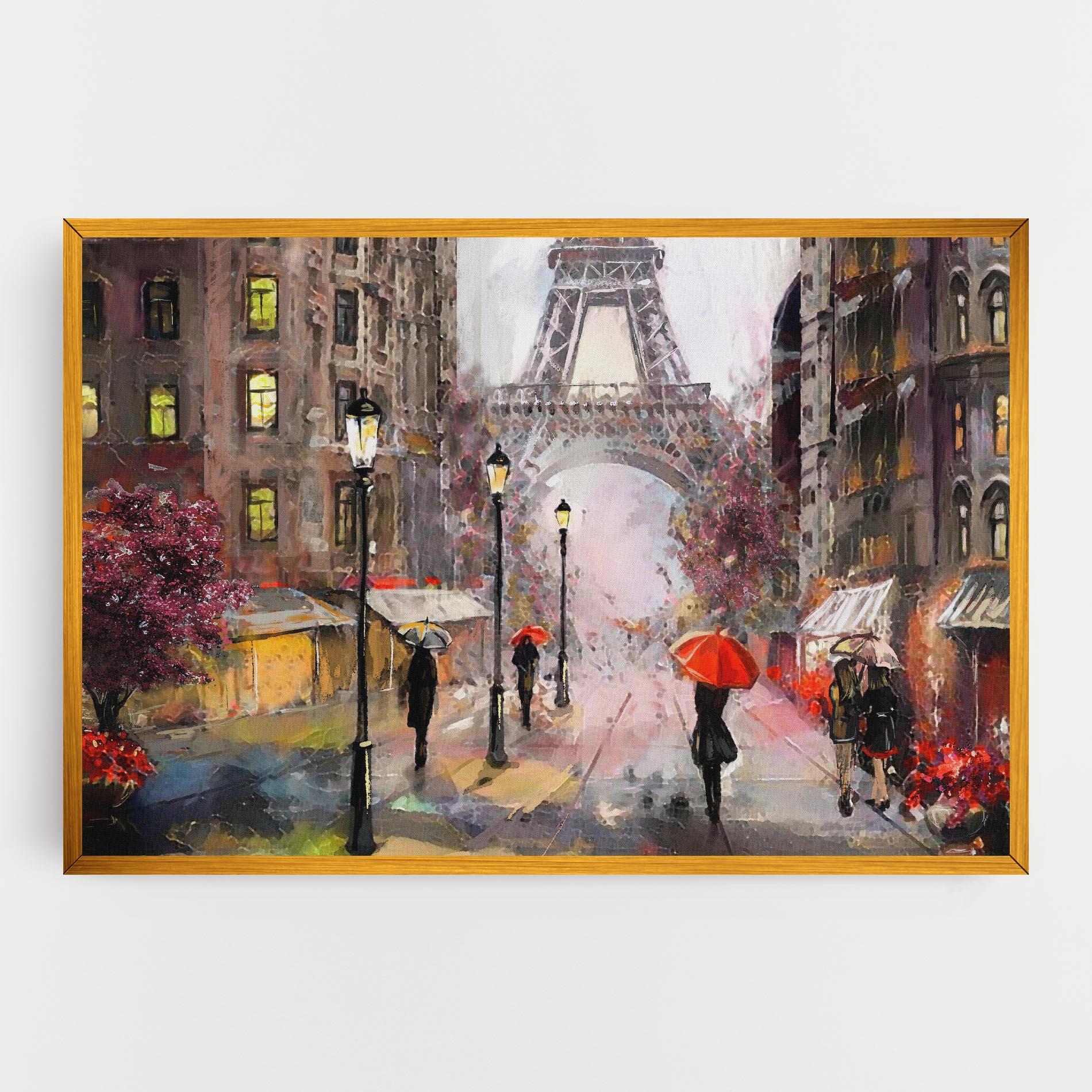 Vászonkép Paris Colours mockup 0