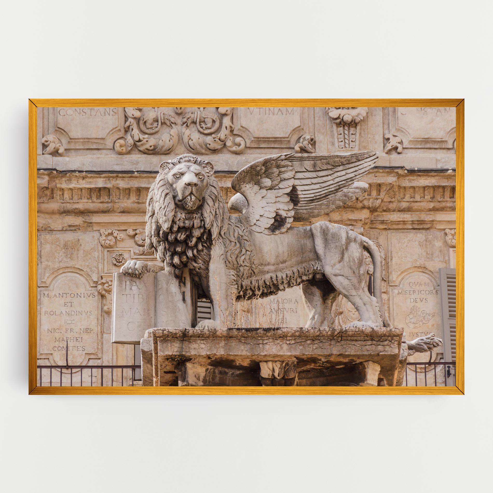 Vászonkép Verona Italy mockup 0