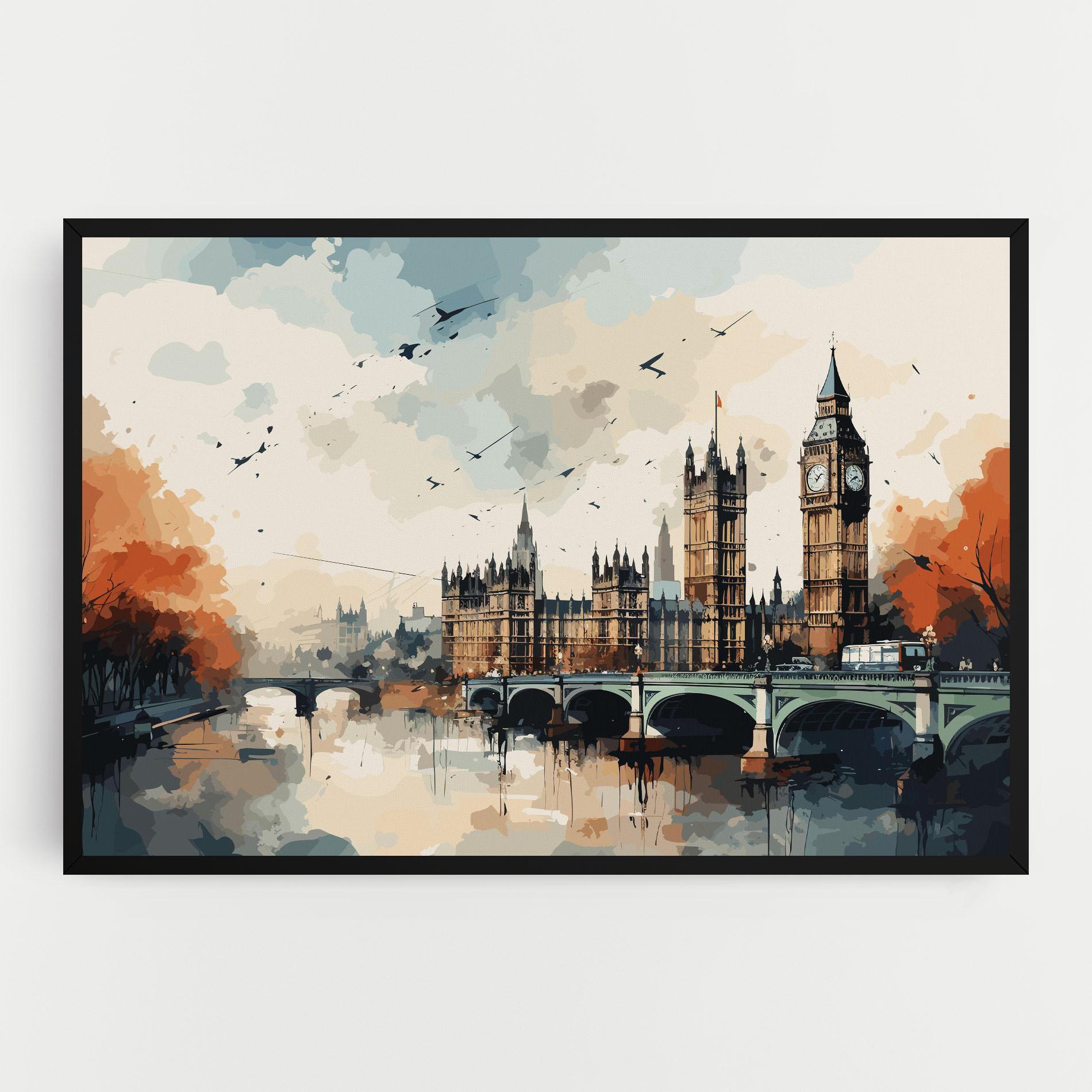 Vászonkép England Art mockup 0