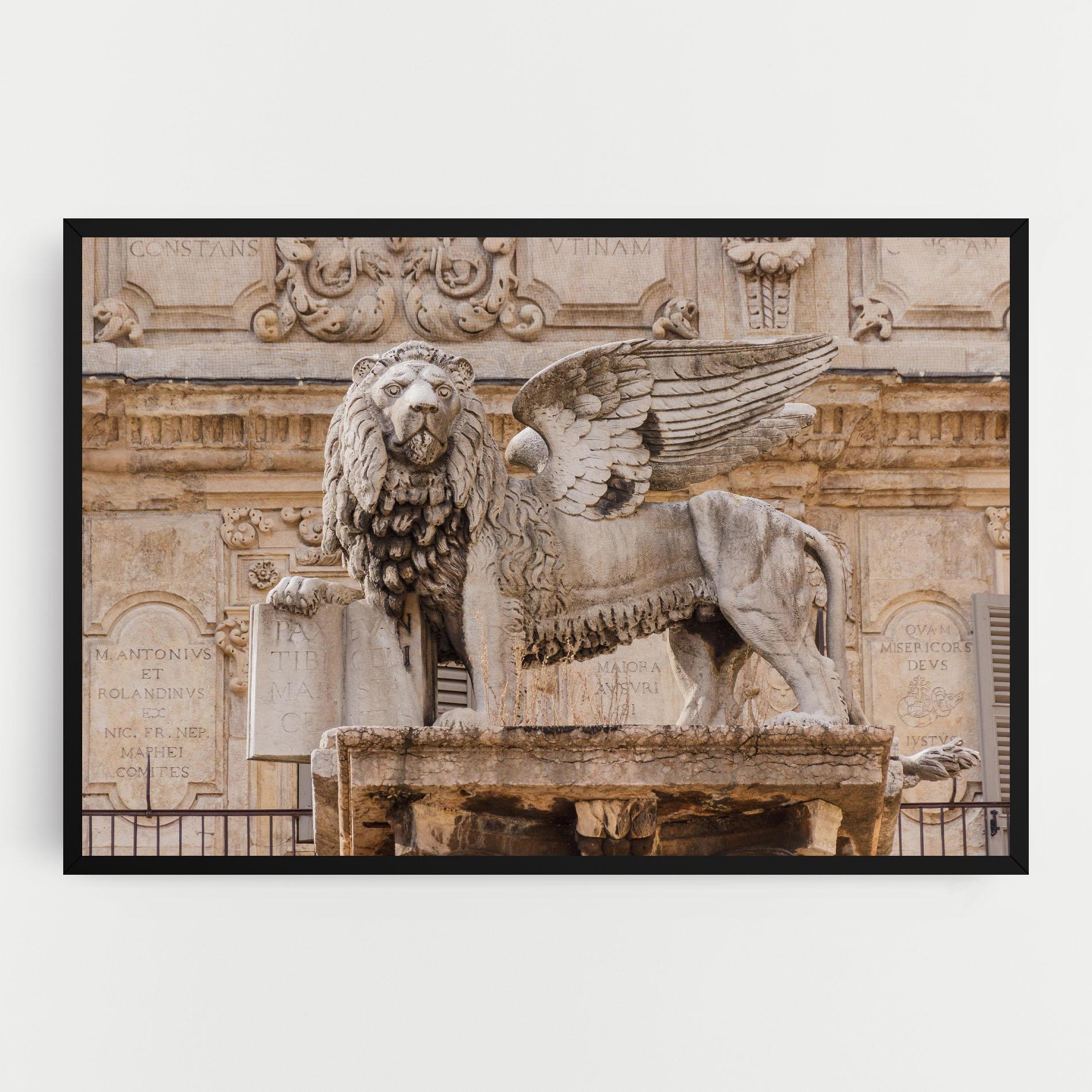 Vászonkép Verona Italy mockup 0