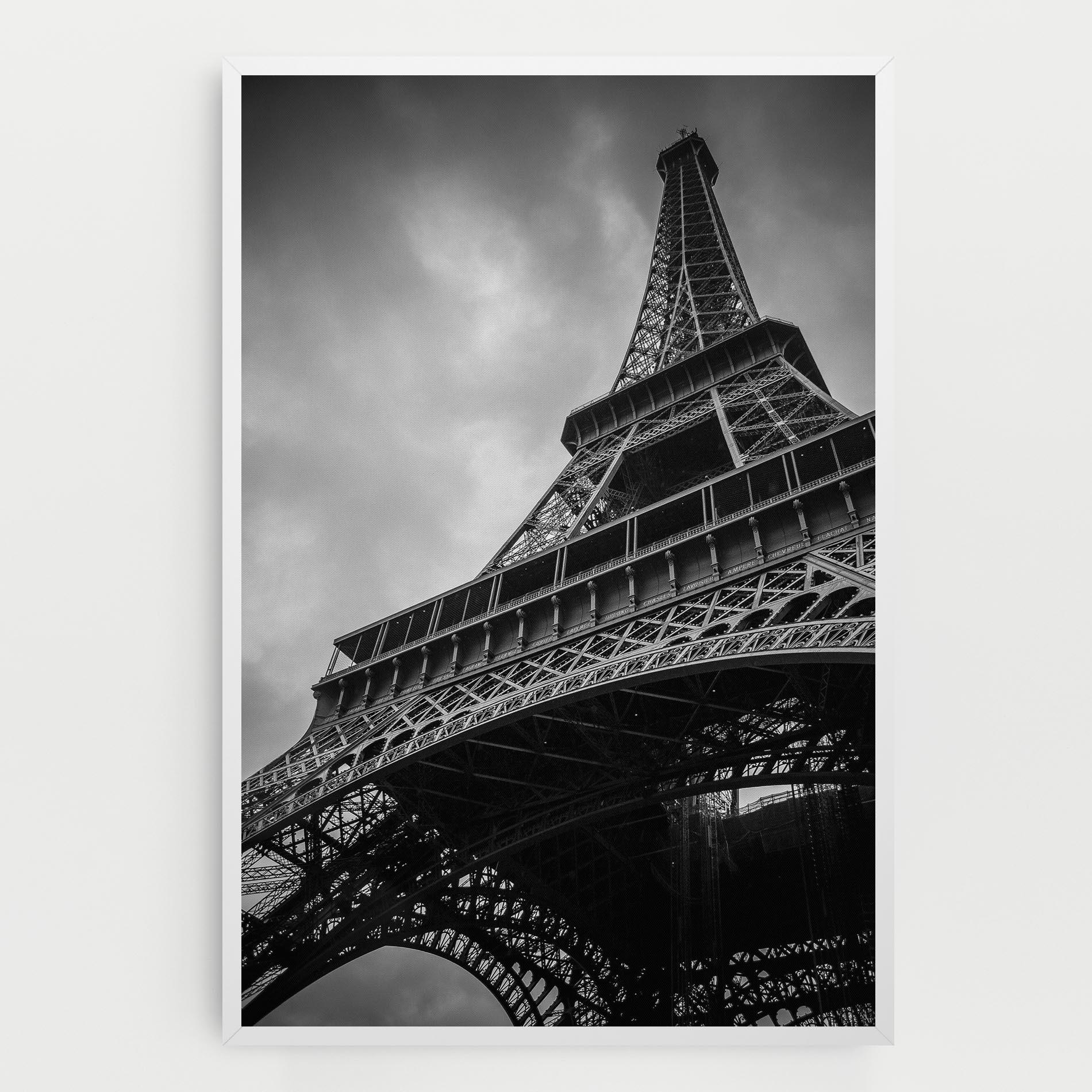 Vászonkép Eiffel Grey Tower mockup 0