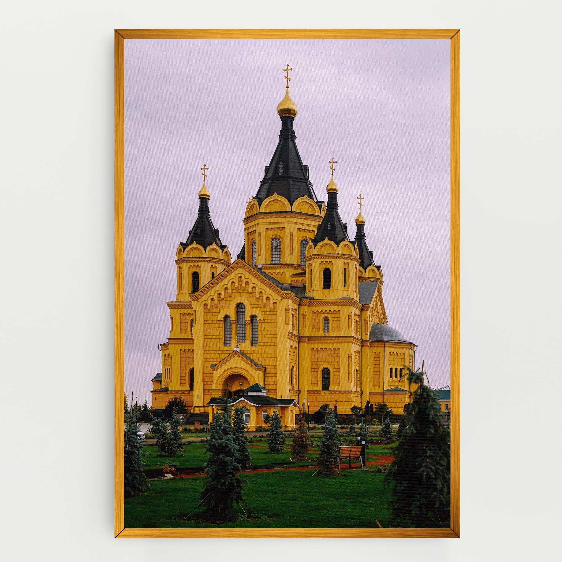 Vászonkép Nevsky Cathedral mockup 0