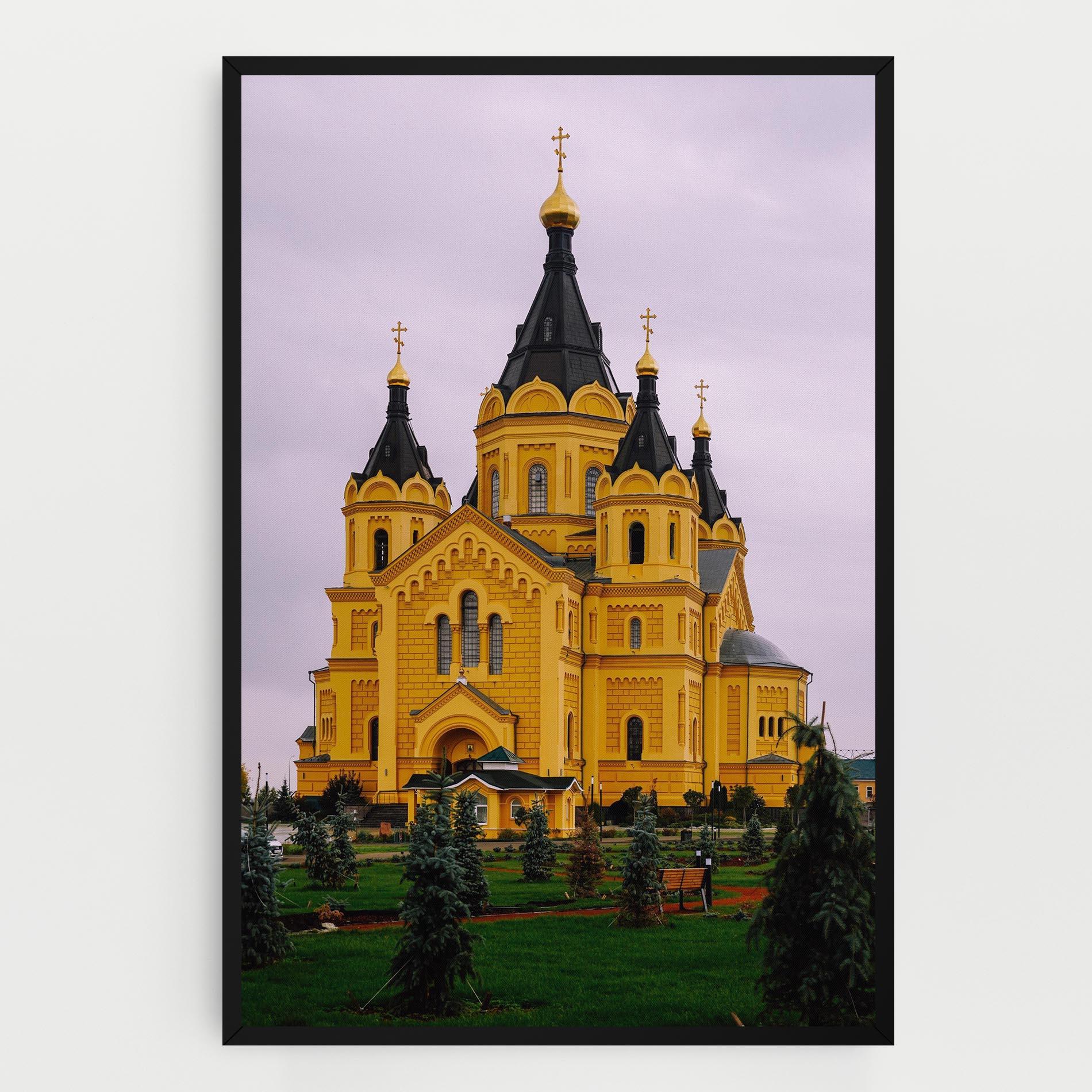 Vászonkép Nevsky Cathedral mockup 0