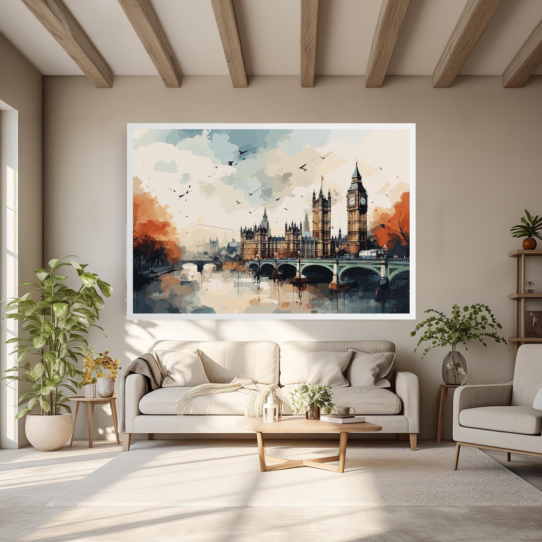 Vászonkép England Art mockup 6