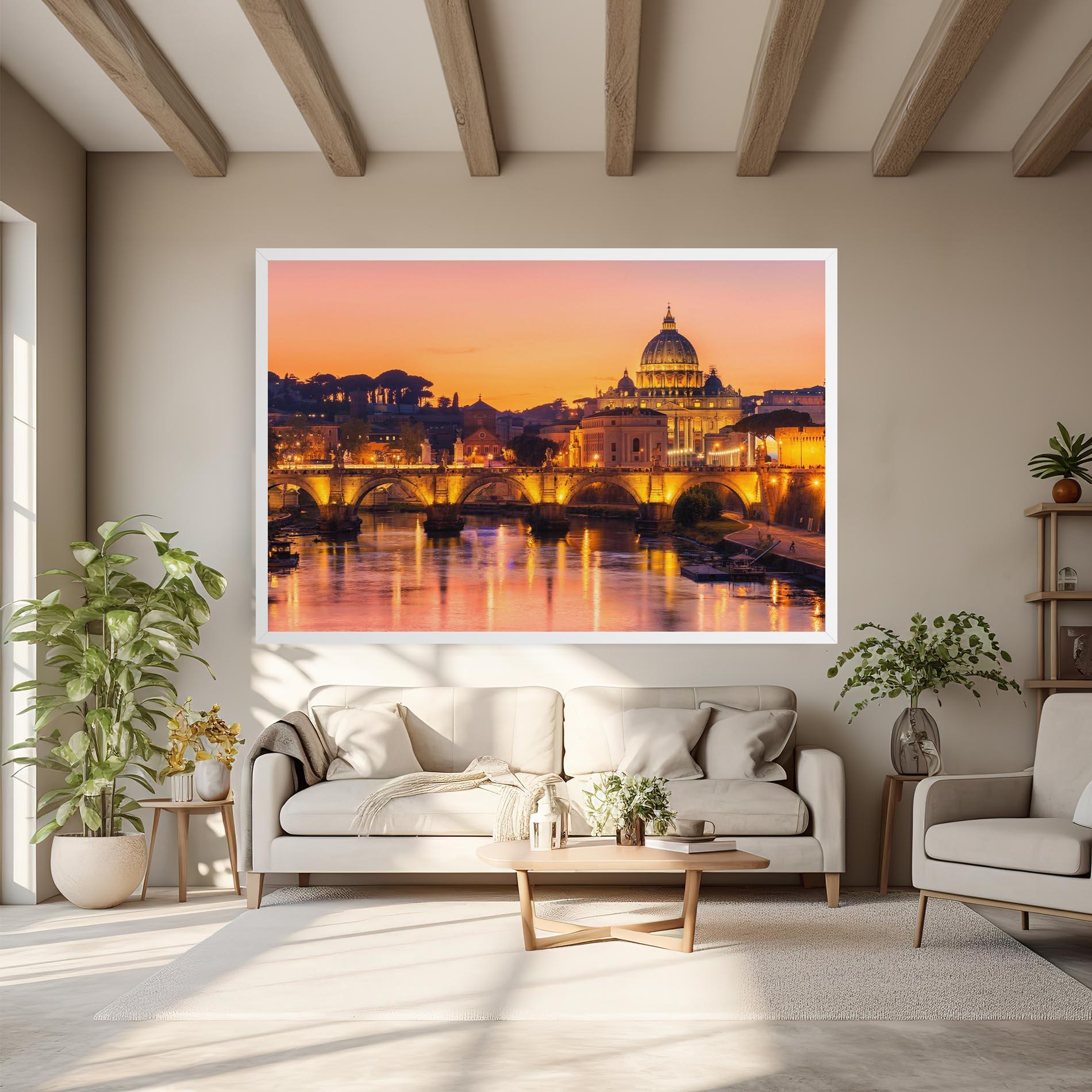 Vászonkép St Peter Basilica mockup 6