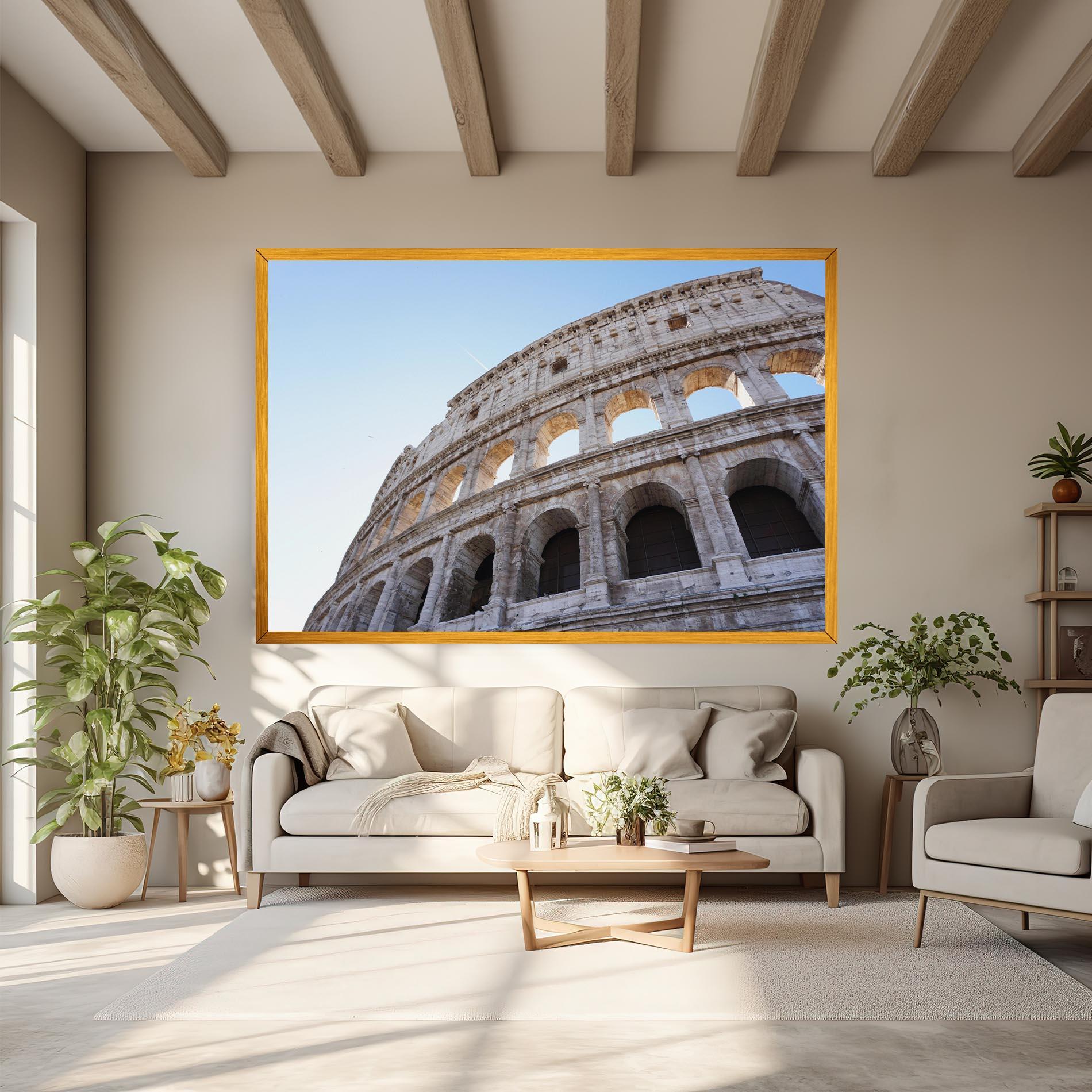 Vászonkép Colosseum View mockup 6
