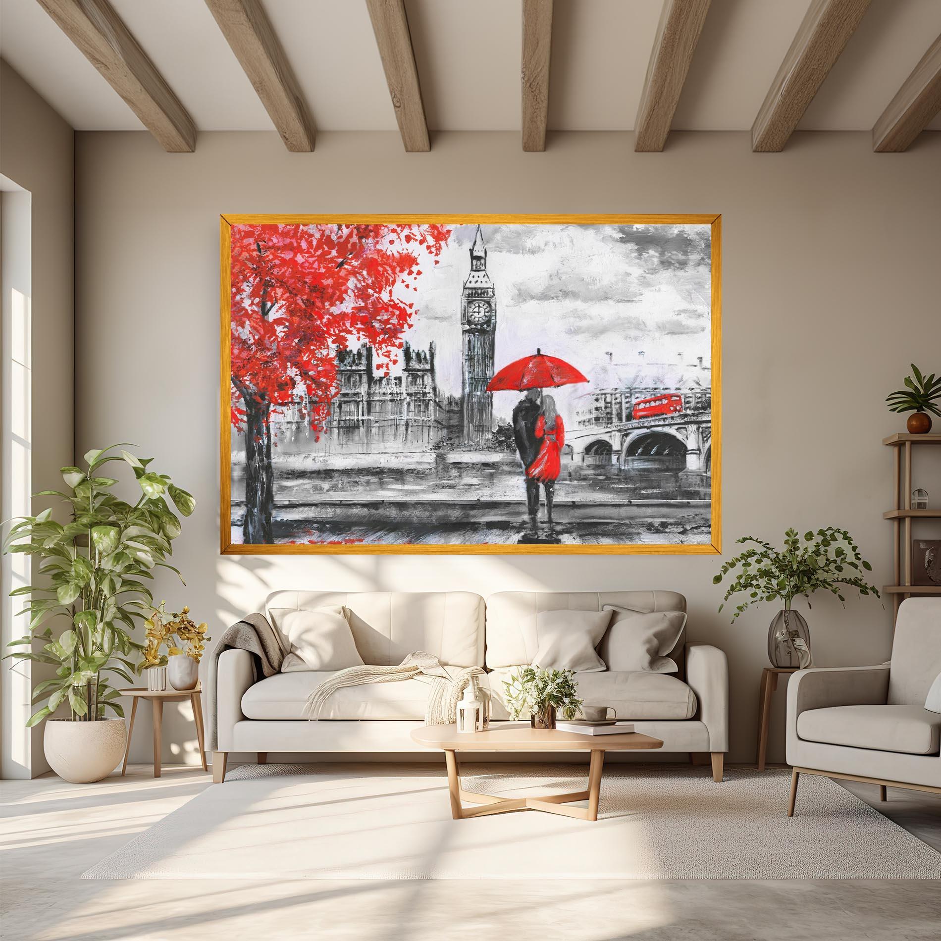 Vászonkép London Love mockup 6