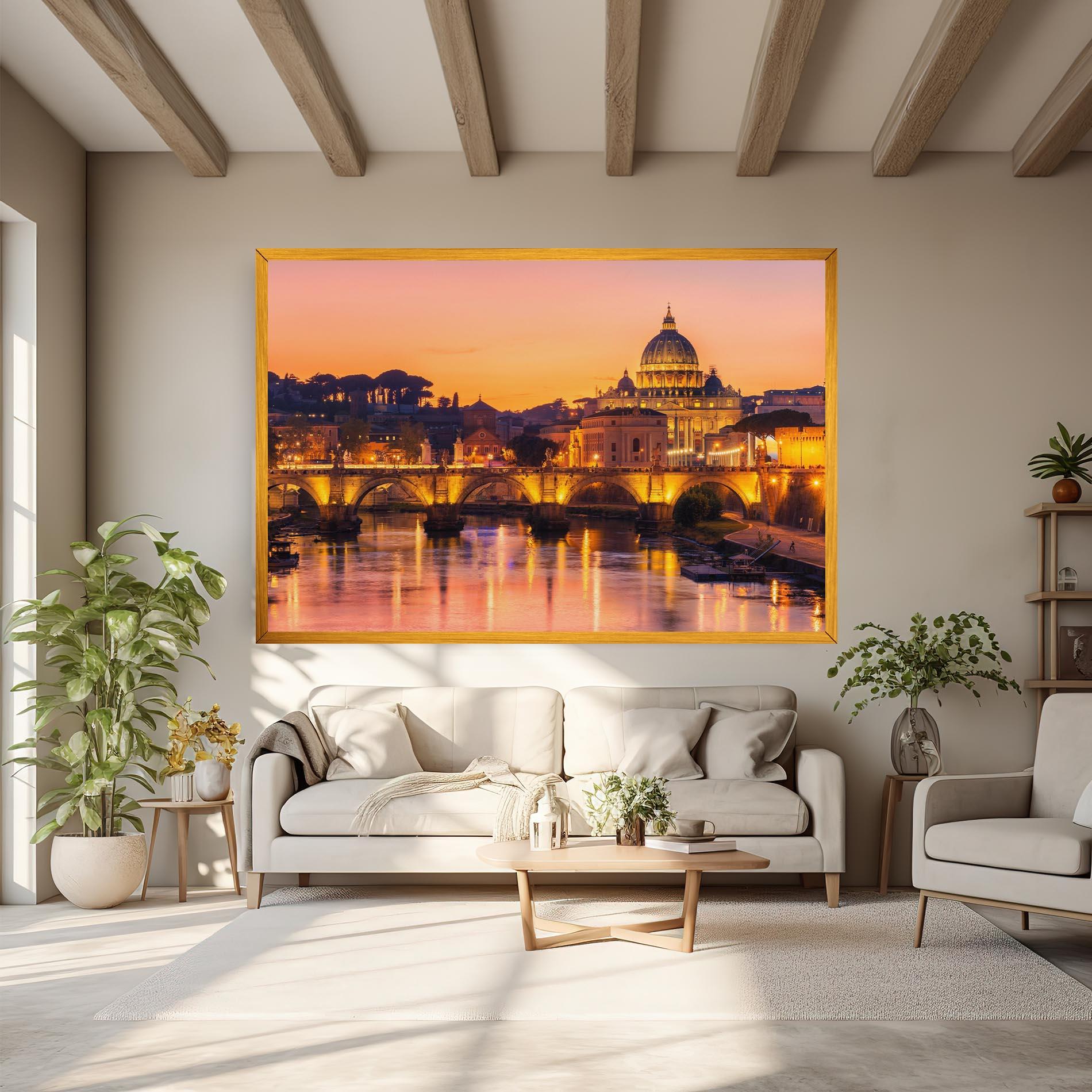 Vászonkép St Peter Basilica mockup 6