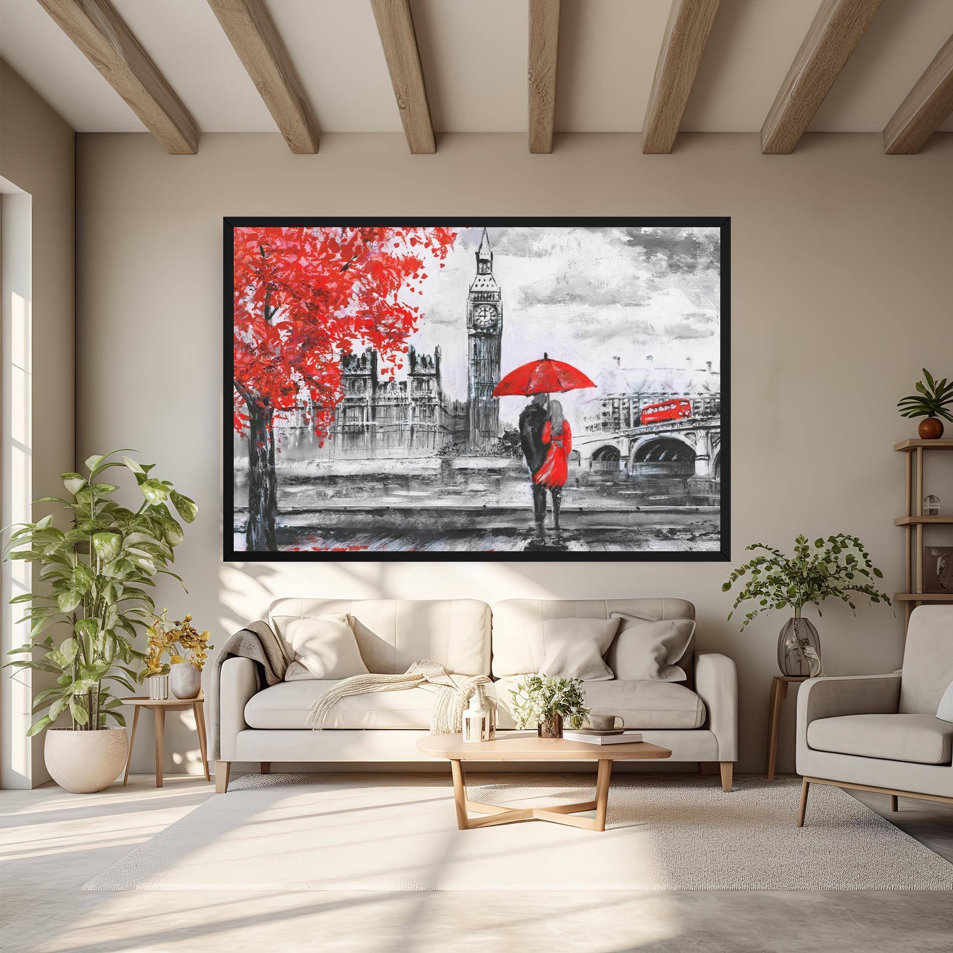 Vászonkép London Love mockup 6