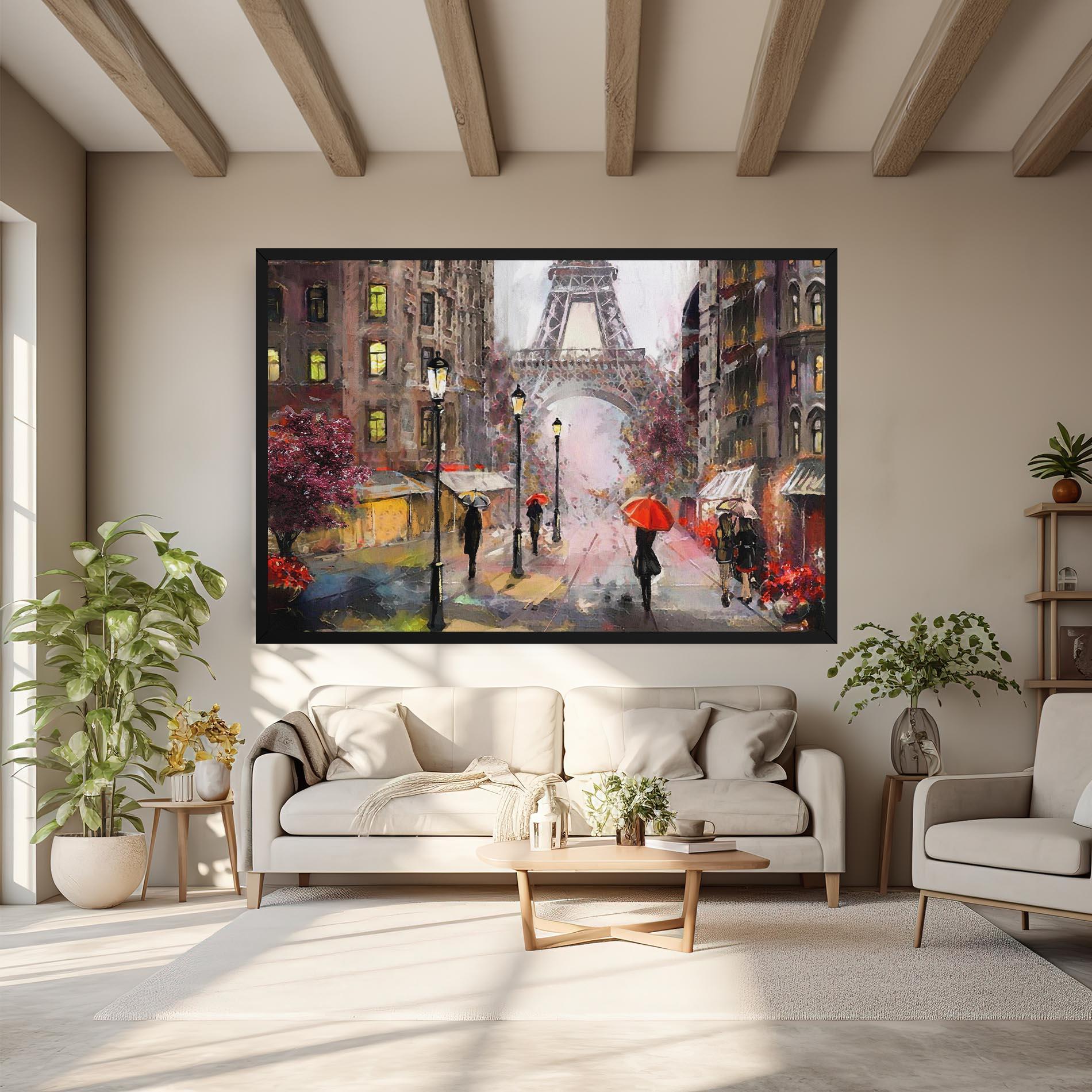 Vászonkép Paris Colours mockup 6