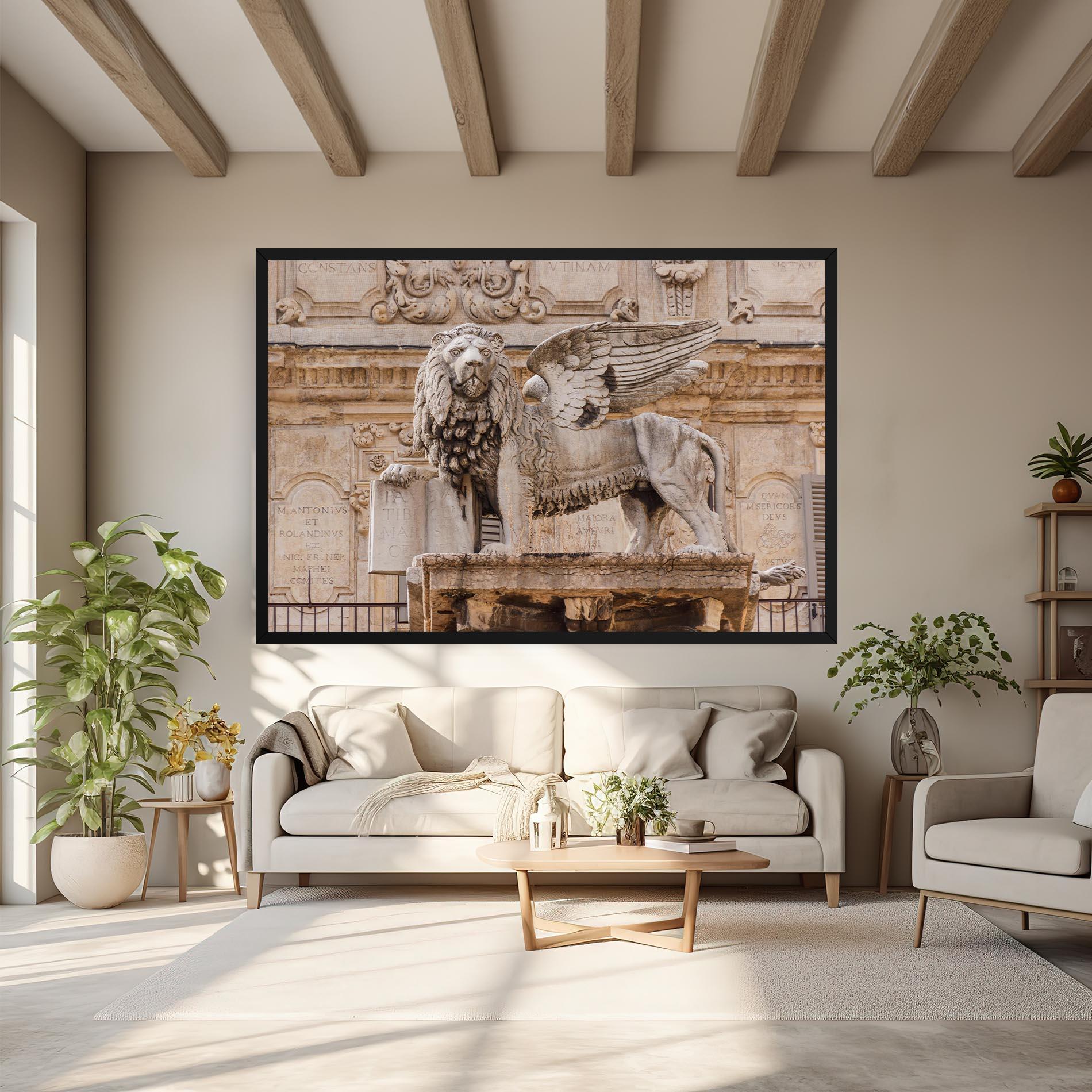 Vászonkép Verona Italy mockup 6