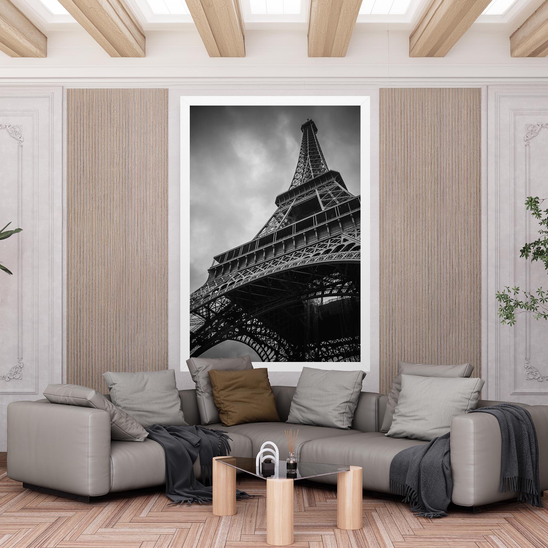 Vászonkép Eiffel Grey Tower mockup 6