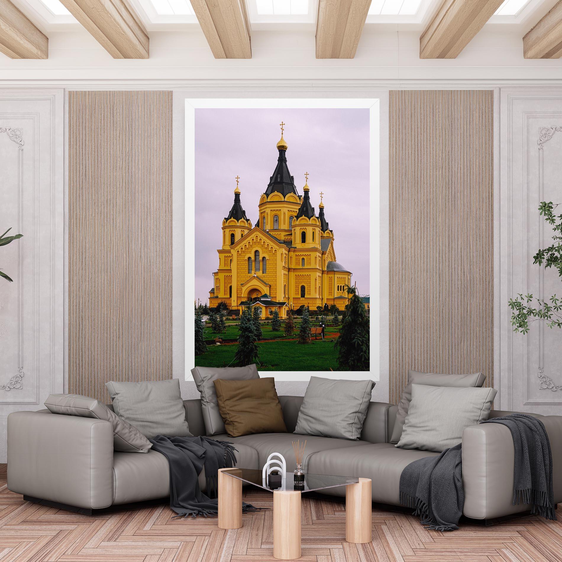 Vászonkép Nevsky Cathedral mockup 6