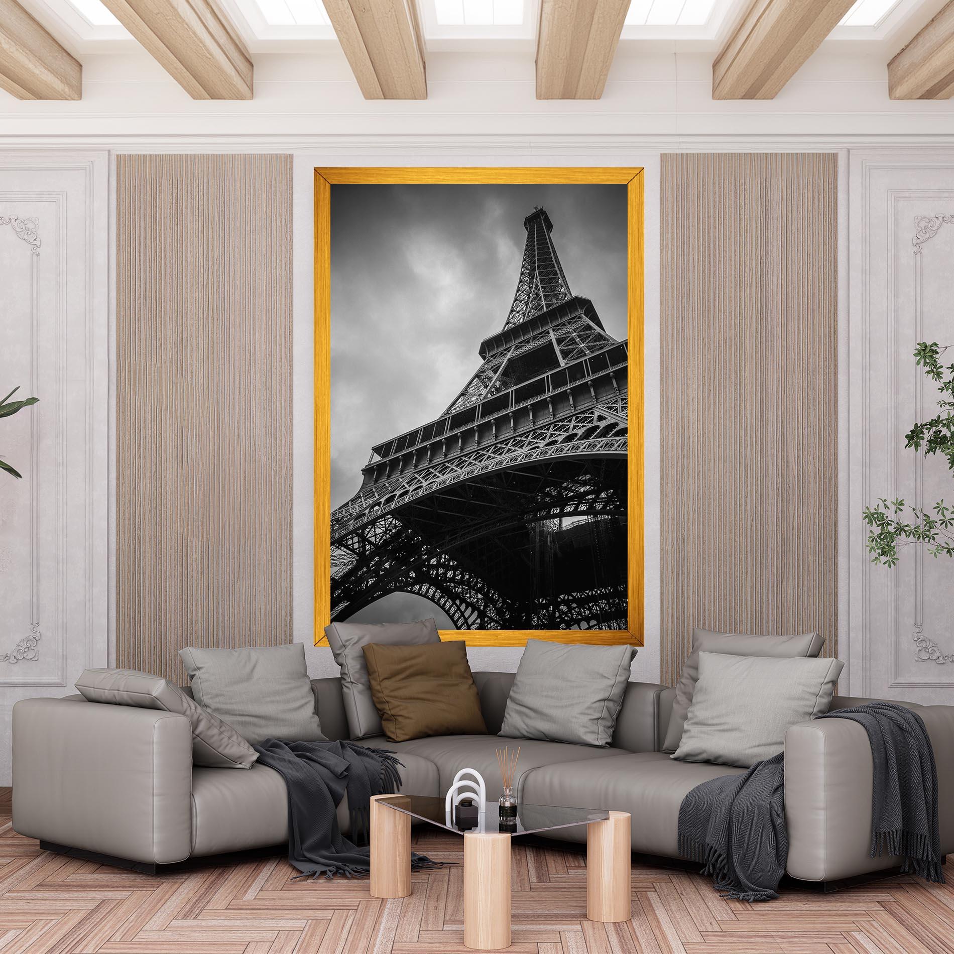 Vászonkép Eiffel Grey Tower mockup 6