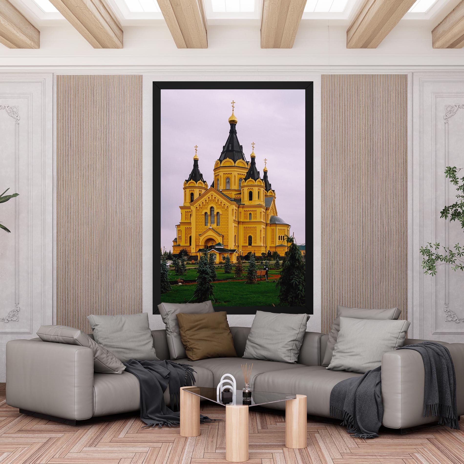 Vászonkép Nevsky Cathedral mockup 6